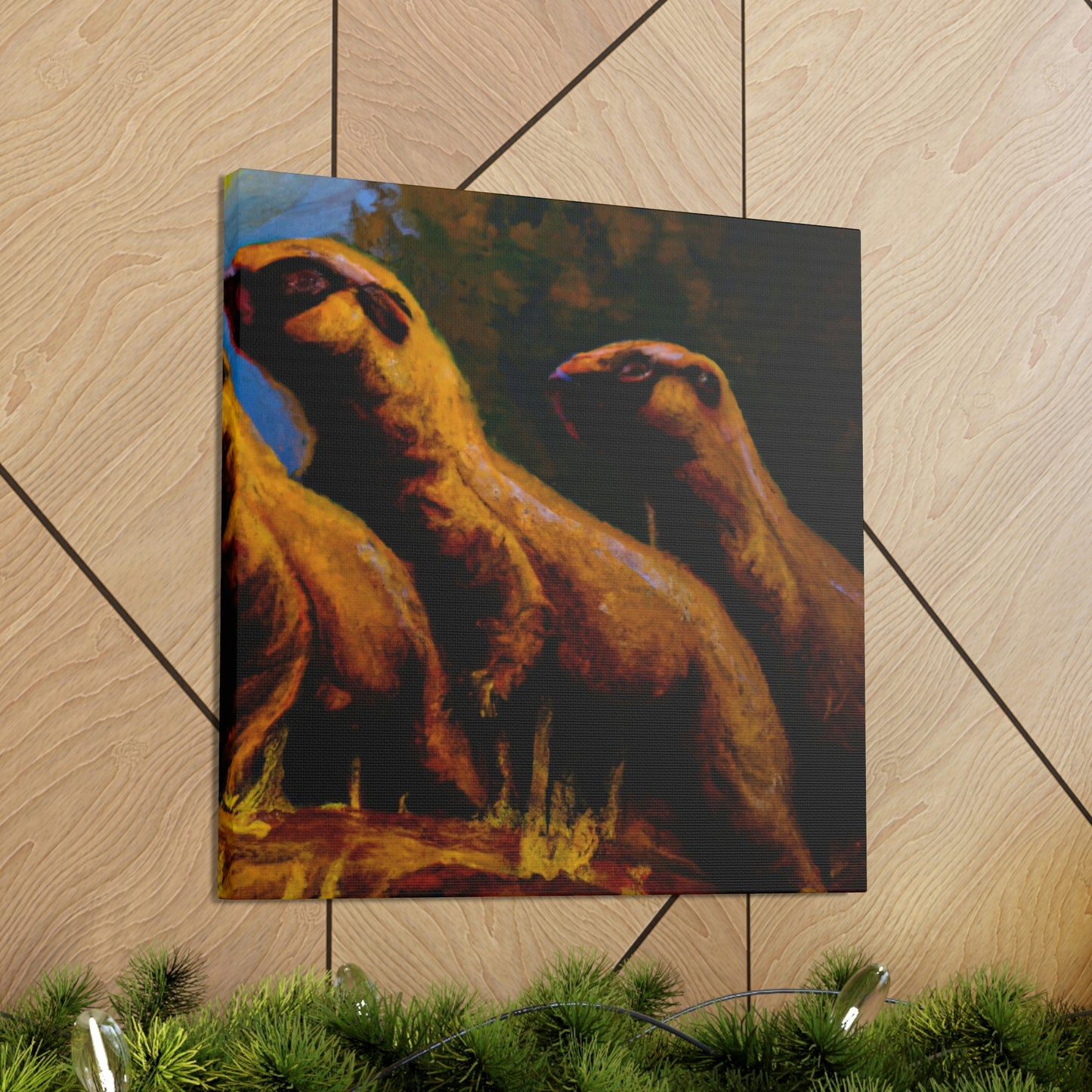 "Prairie Dog Expressionism" - Canvas