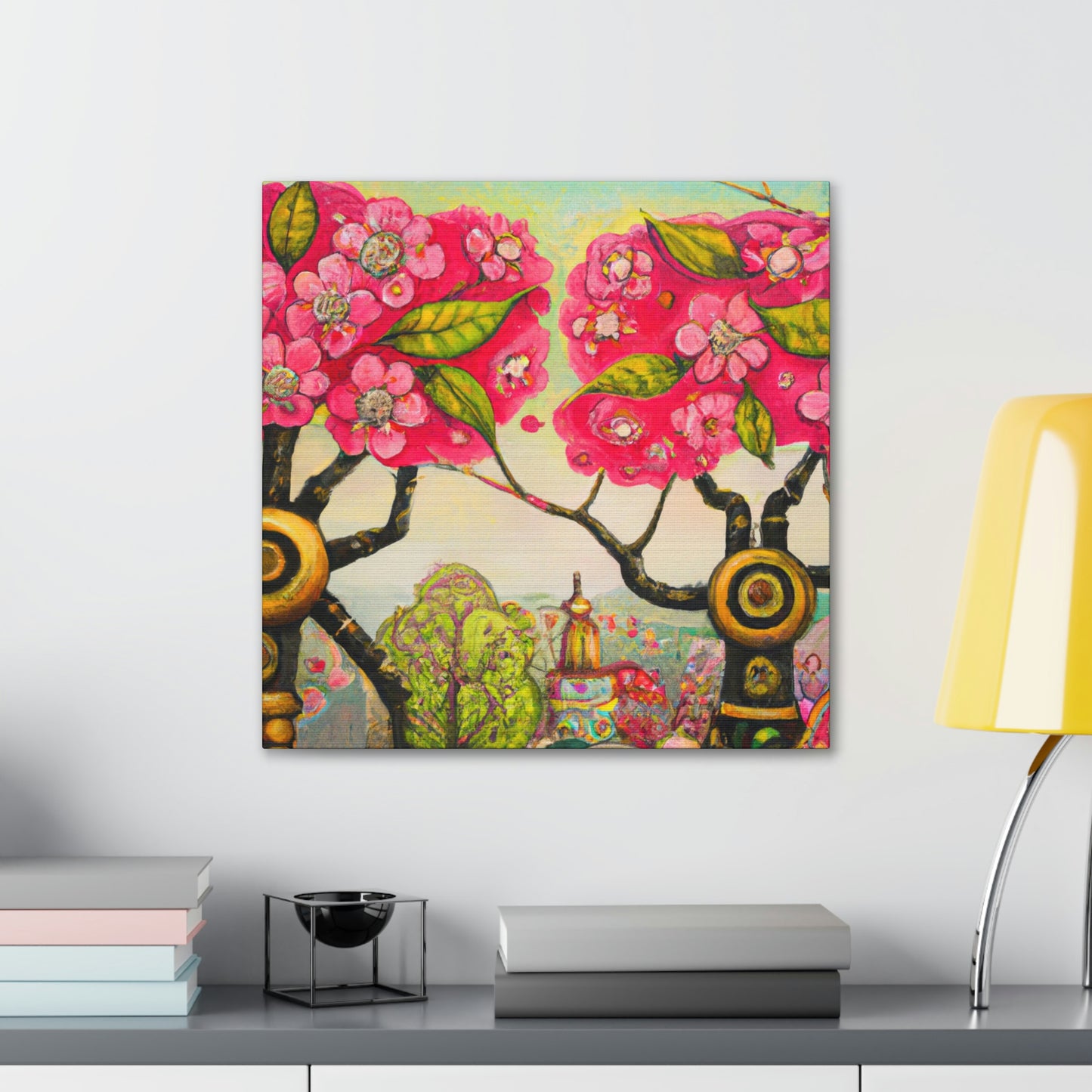 Cherry Blossoms Aweigh - Canvas