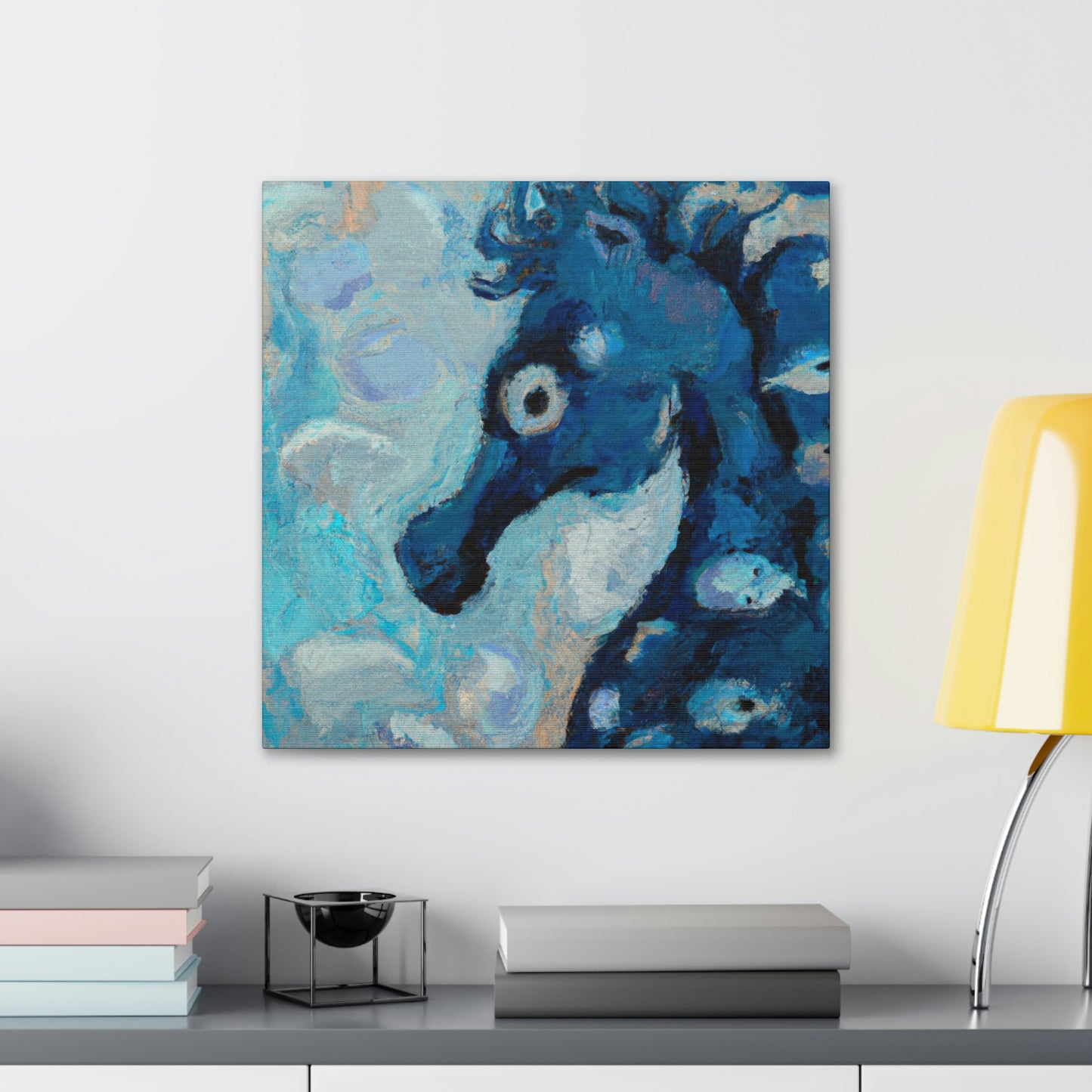 Seahorse of Emotion - Canvas