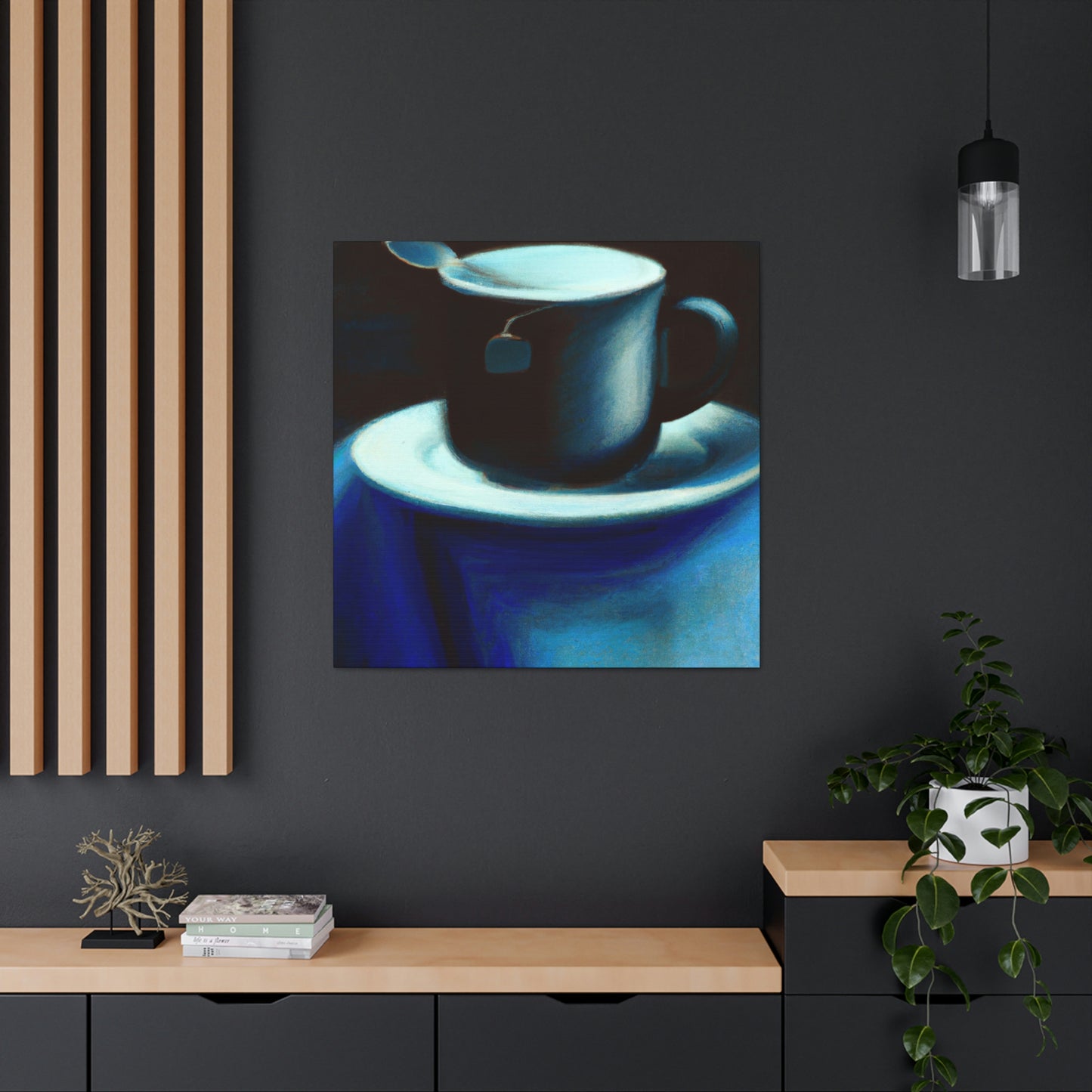 Coffee Cup Surrealism - Canvas