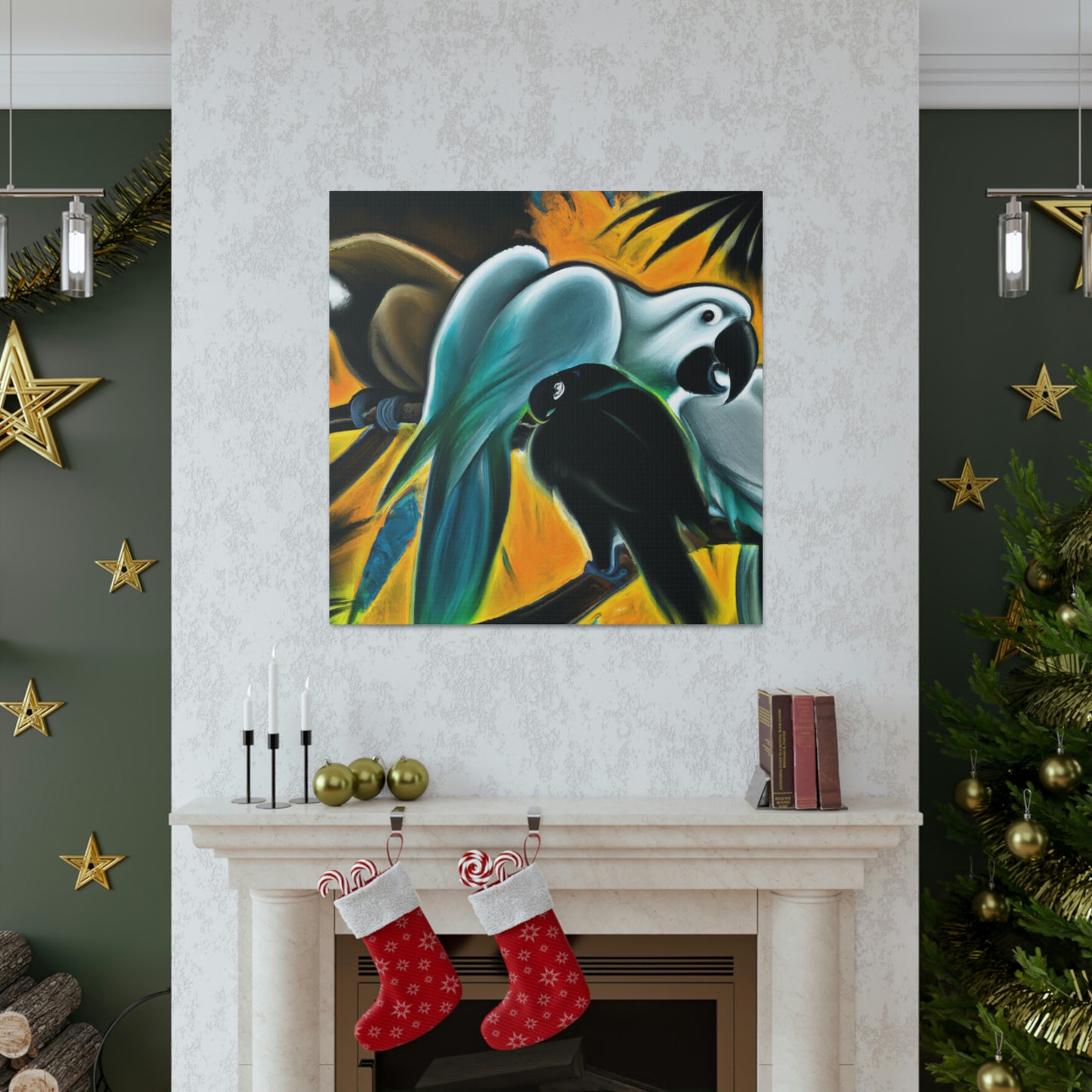 Macaw Mirage Surreal - Canvas