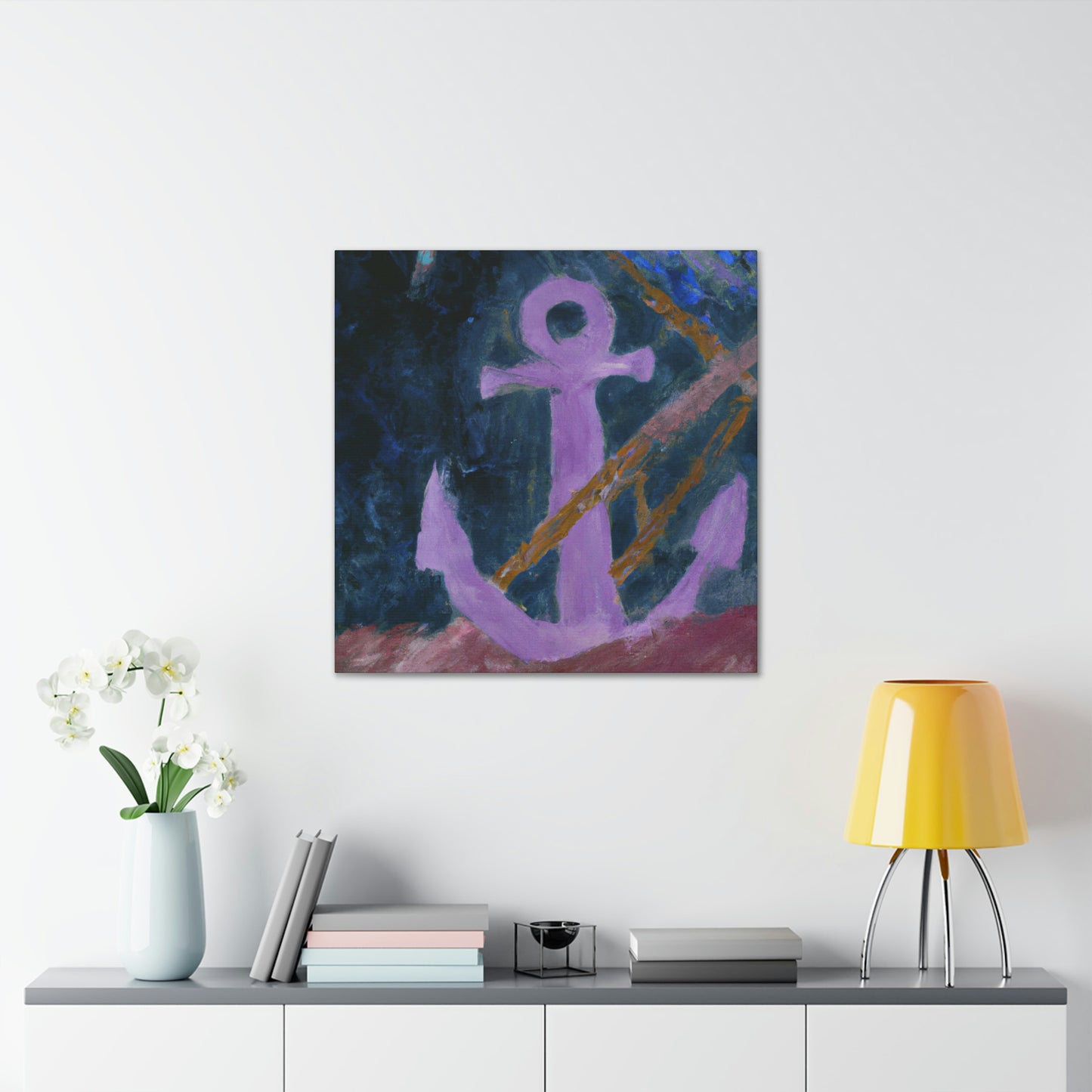 Anchor of Abstraction - Canvas