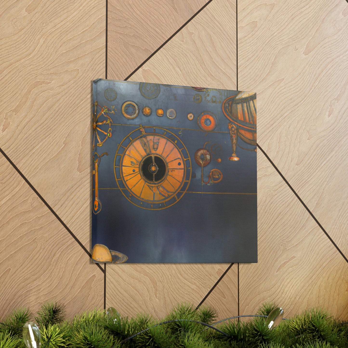 Steampunk Solar Sky - Canvas