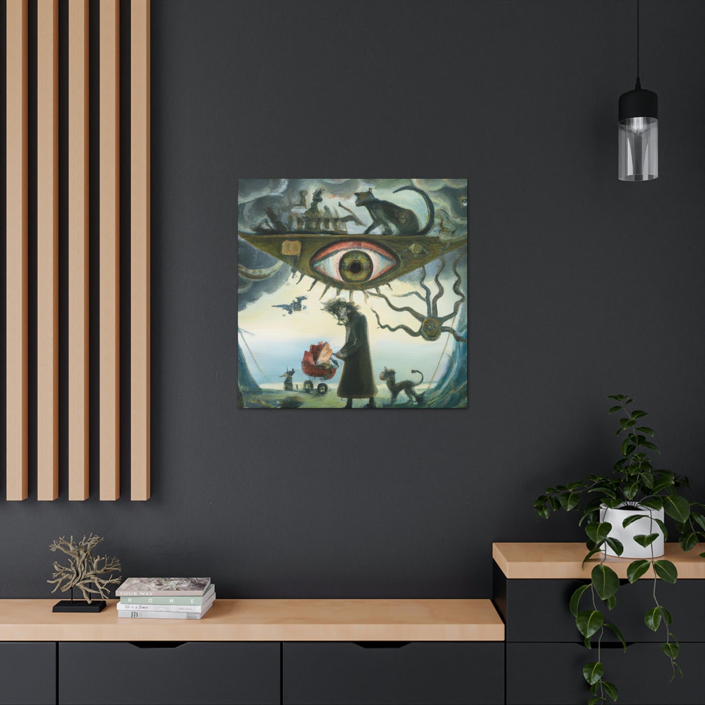 "Forward Observer on Watch" - Canvas