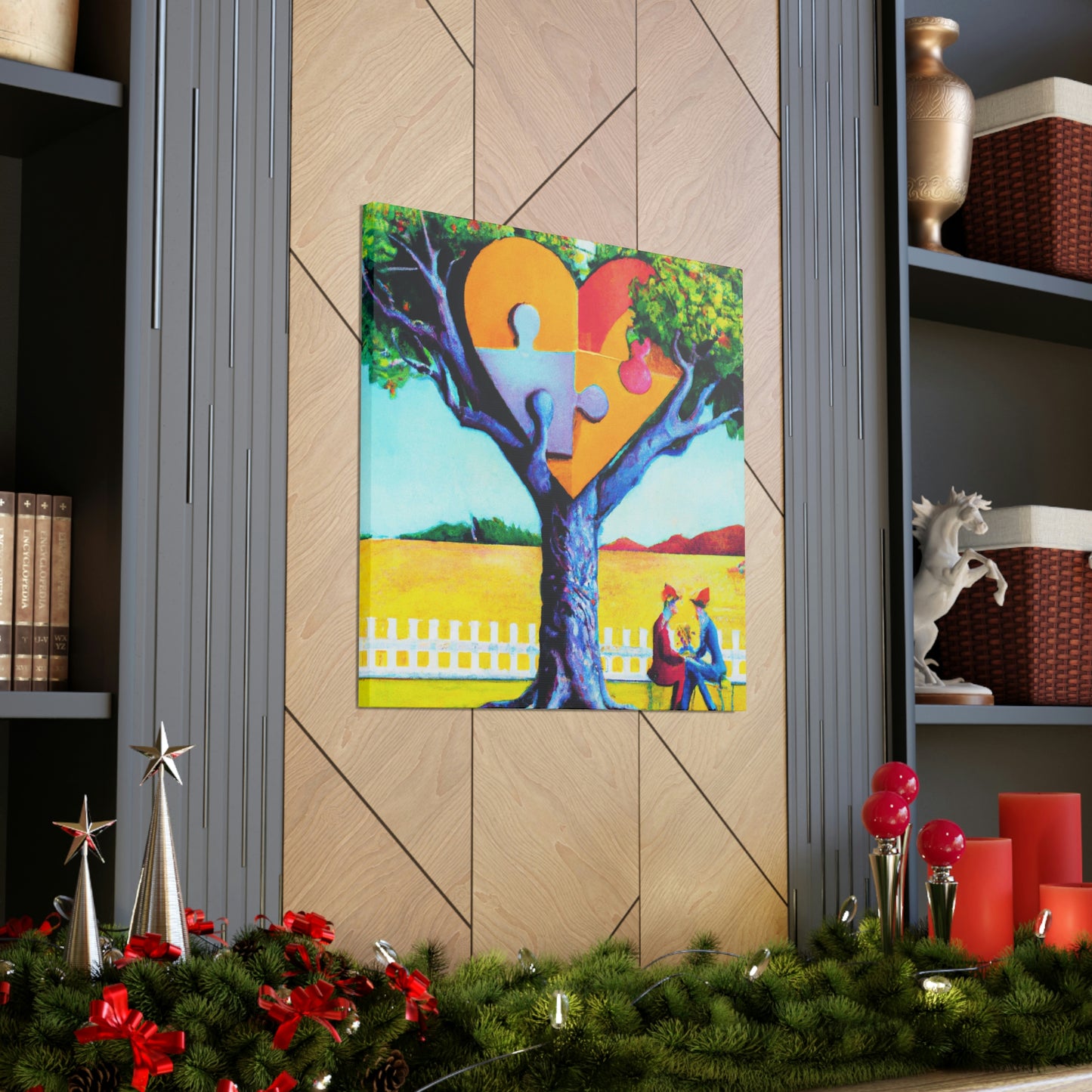 Love Tree in Bloom - Canvas