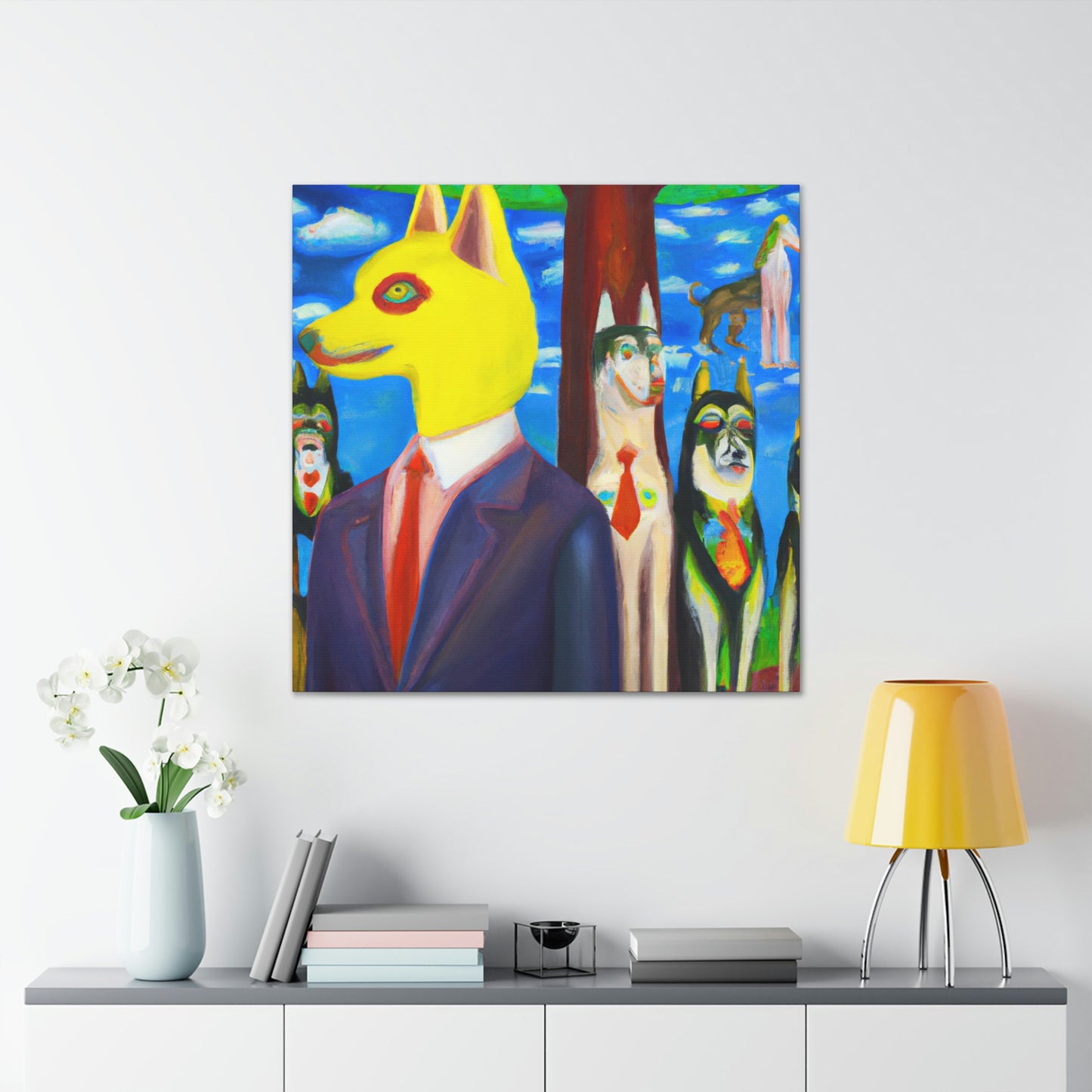 Fur and Fervor - Canvas