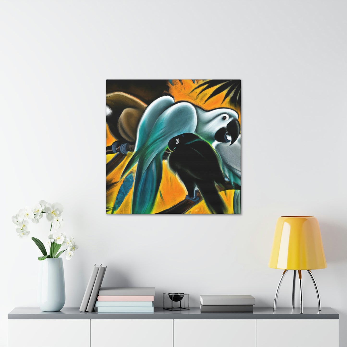 Macaw Mirage Surreal - Canvas