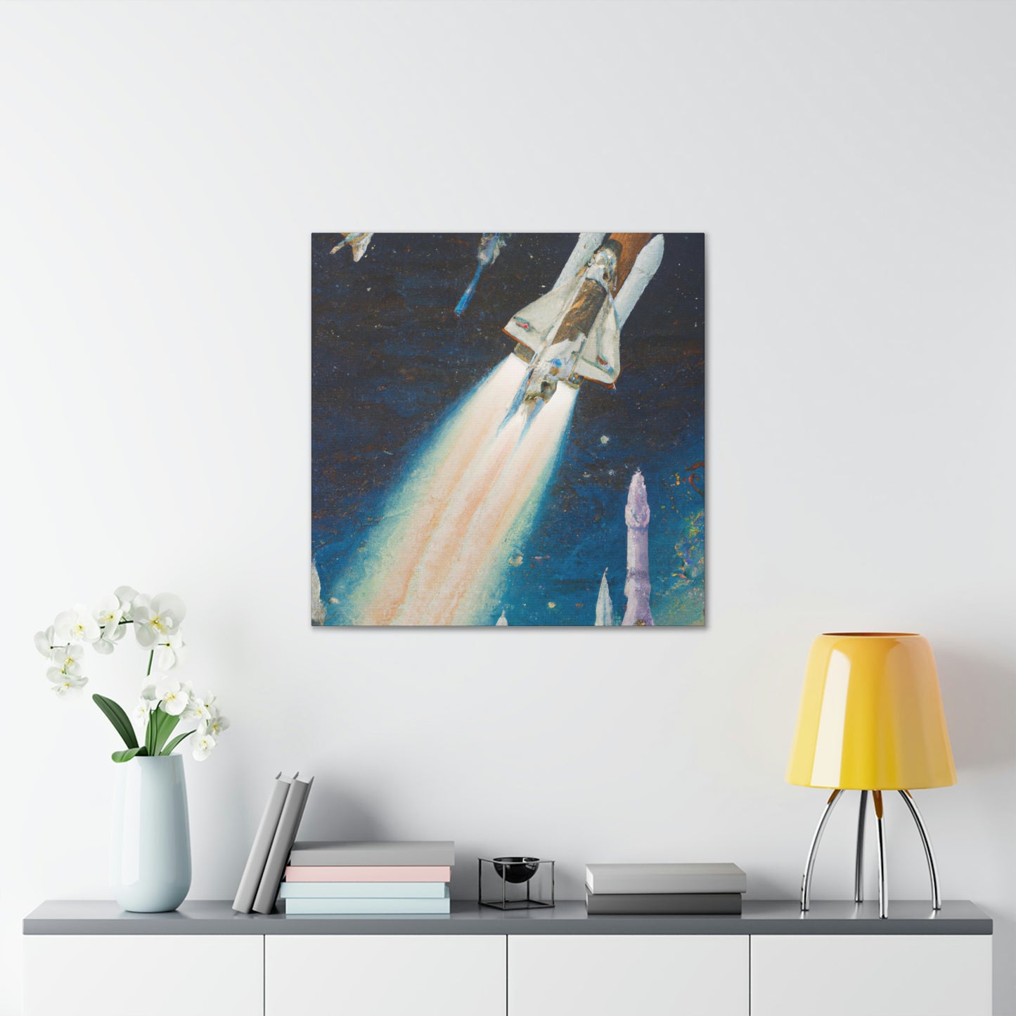 Spaceship Explorations Baroque - Canvas