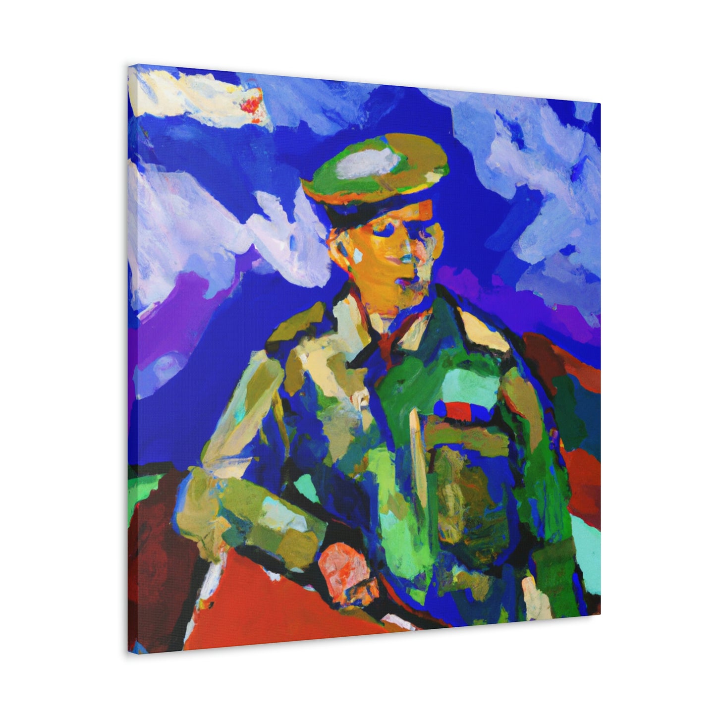 "Forward Observer Fauvism" - Canvas