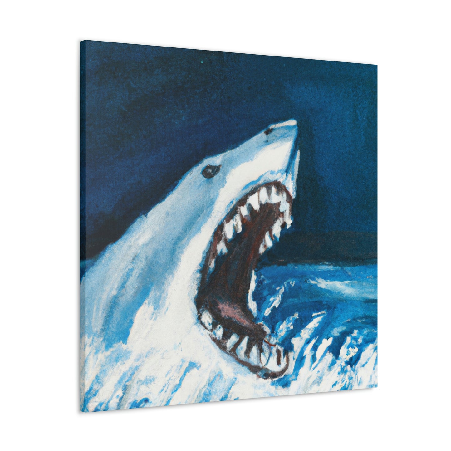 Great White Terror - Canvas