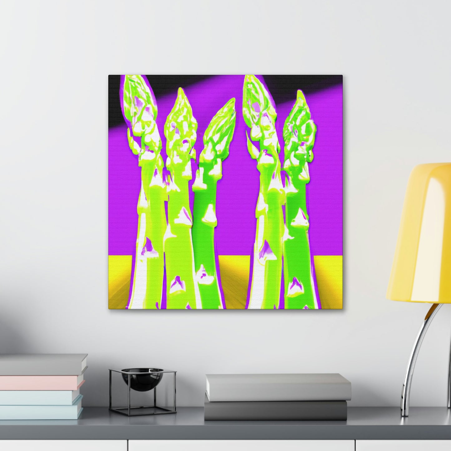 Asparagus Pop Explosion - Canvas