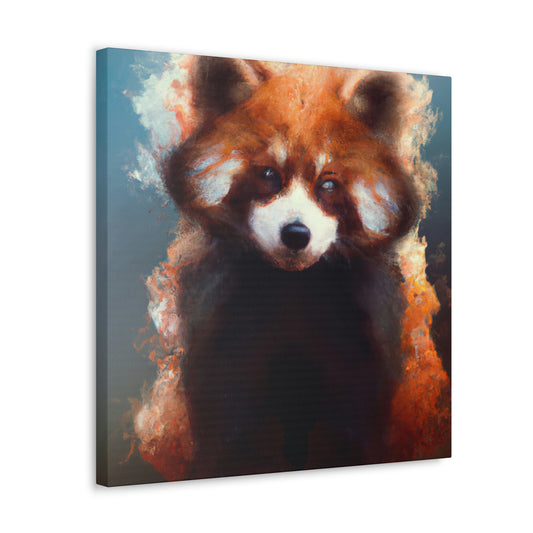 "Red Panda Fantasy Dream" - Canvas