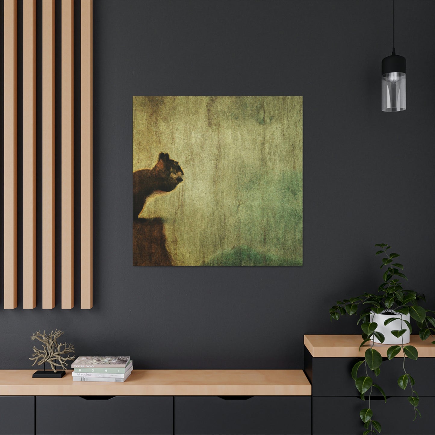 Squirrel's Simple World - Canvas