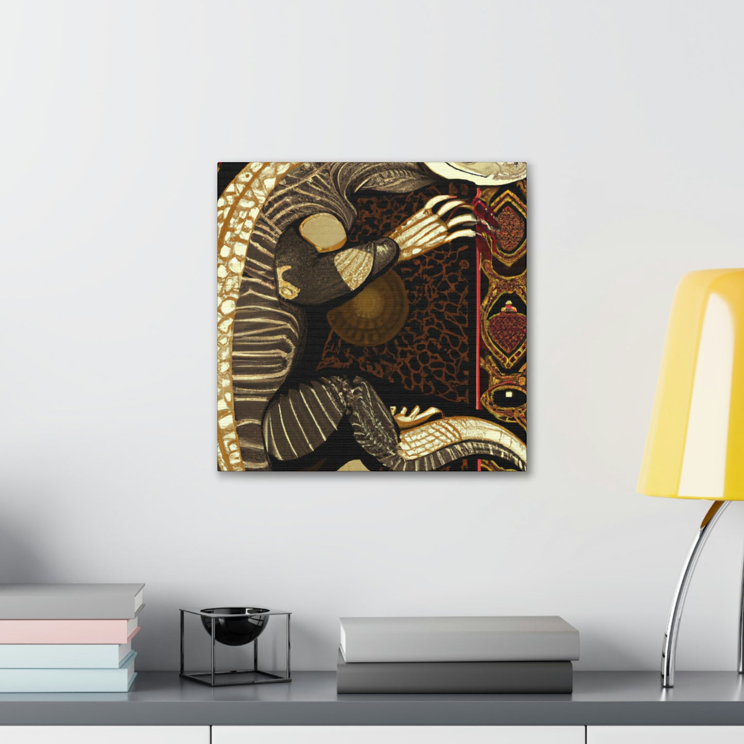 Komodo Dragon Splendor - Canvas