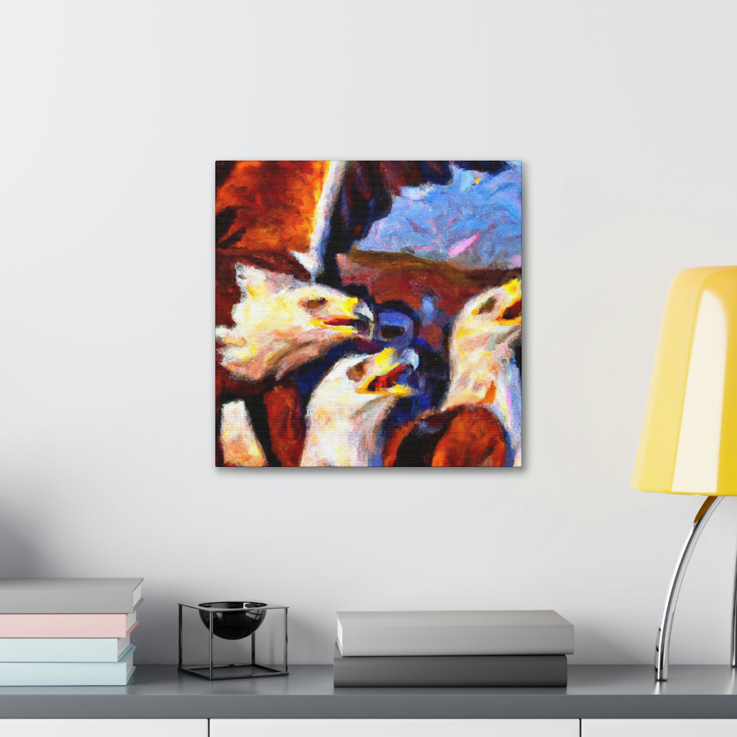 "Majesty of Bald Eagles" - Canvas