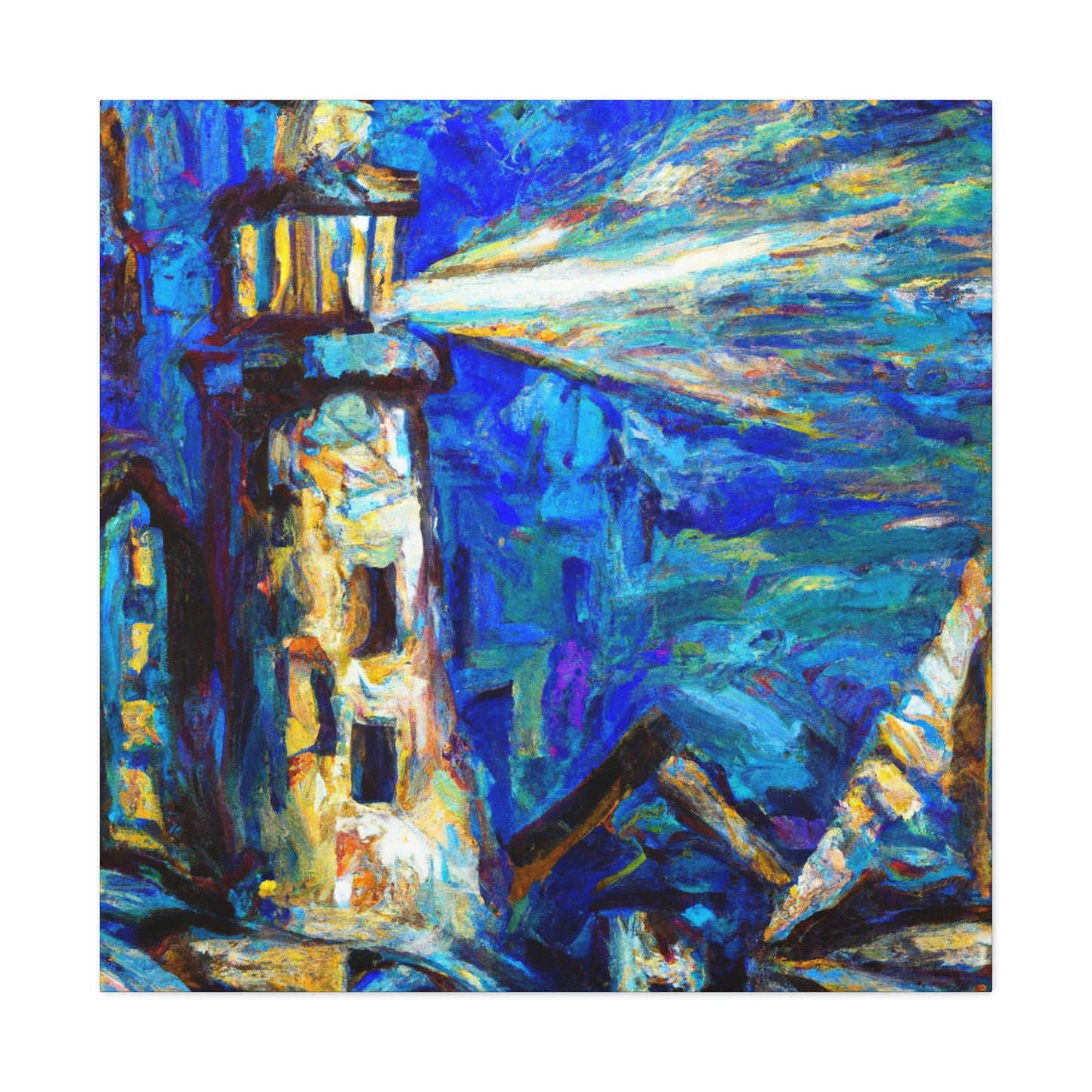 Lighthouse of Solitude - Canvas