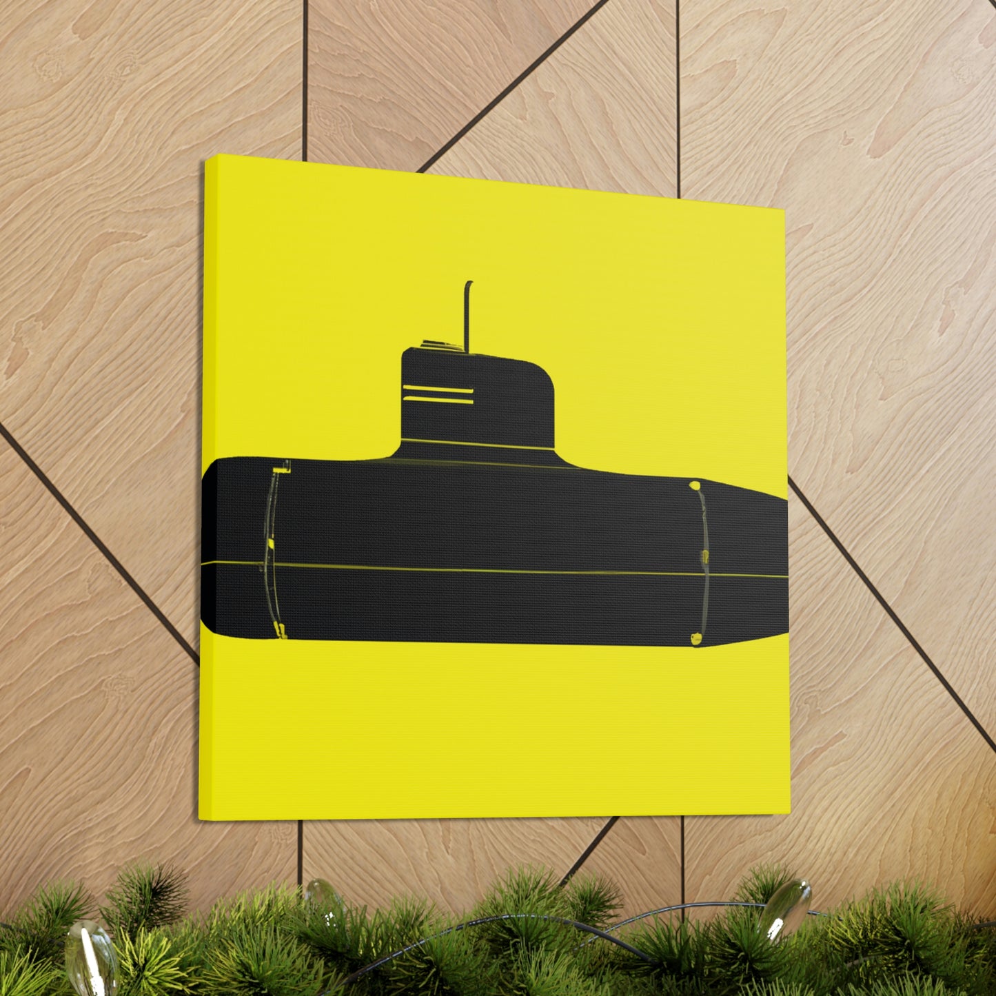 Submarine in Solitude - Canvas