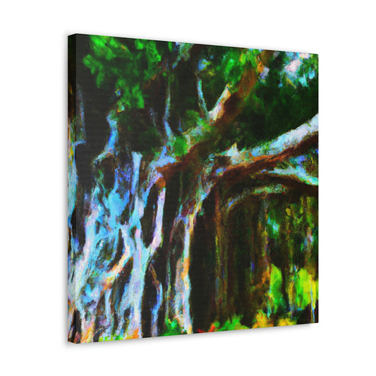 "Banyan Tree Elegance" - Canvas