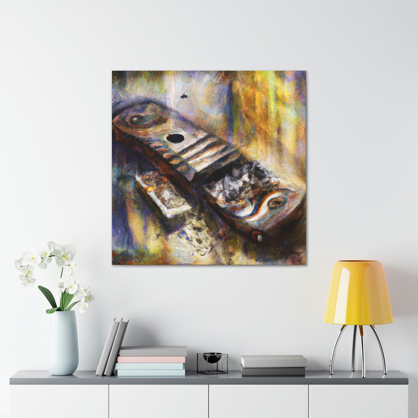 "Harmonica Melody Magic" - Canvas