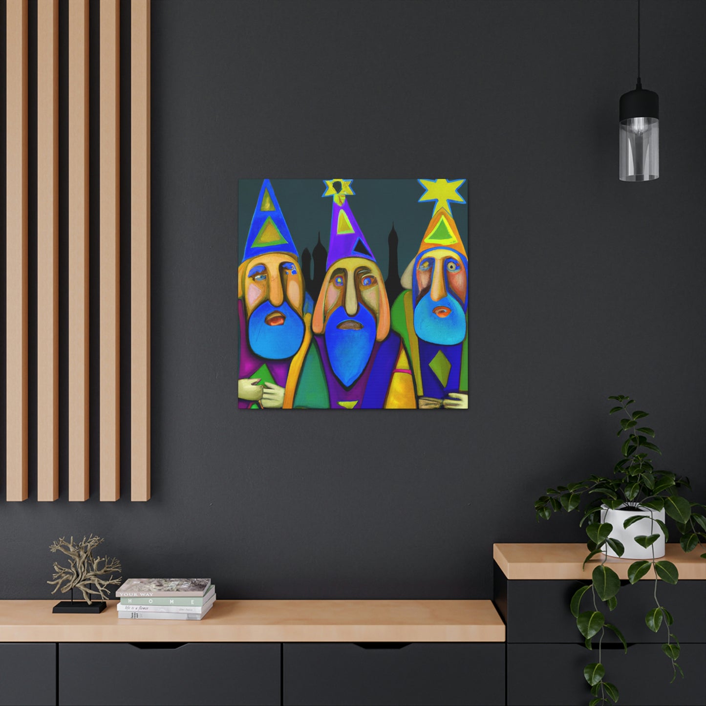 Wise Men of Gold - Canvas