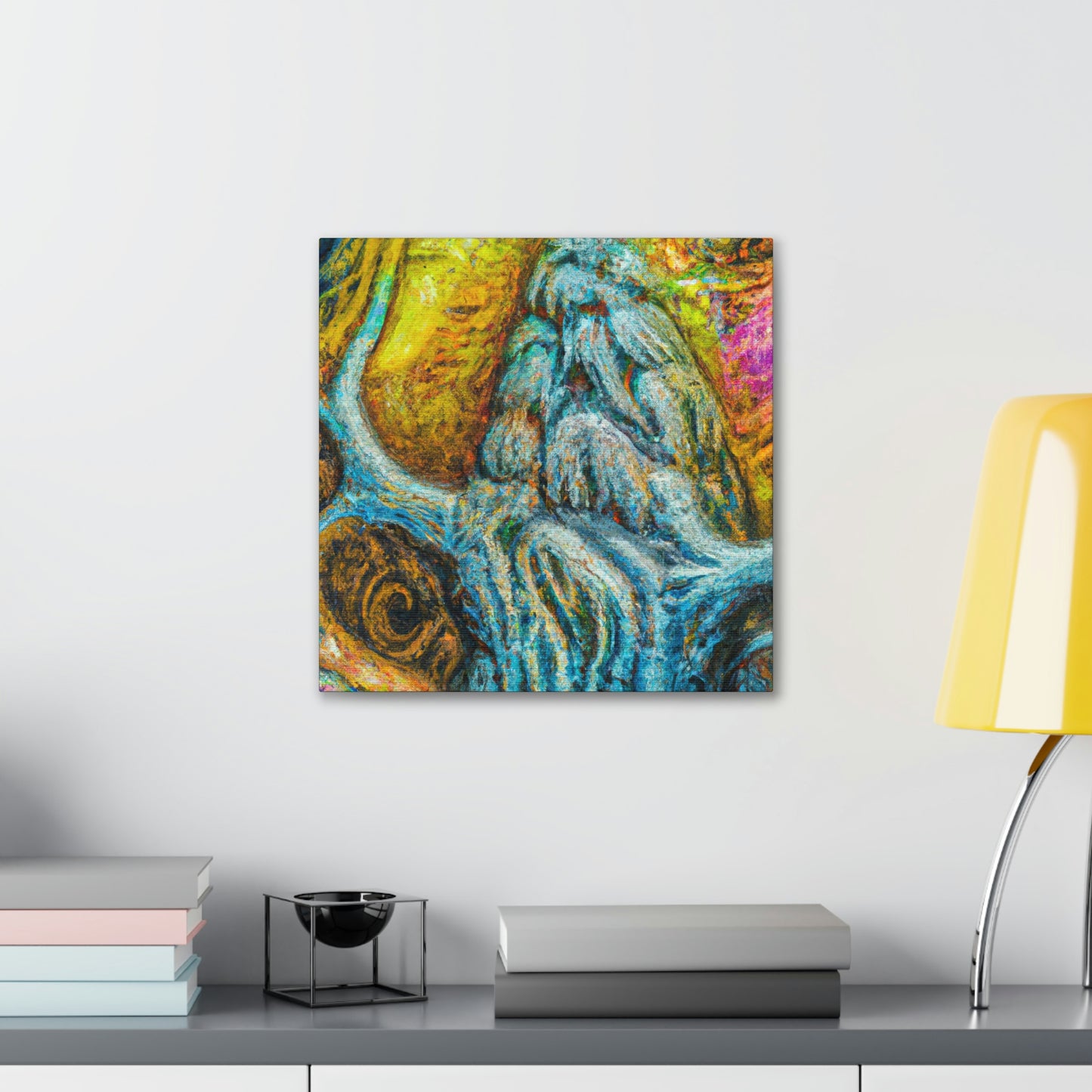 Cypress in Expressionism - Canvas