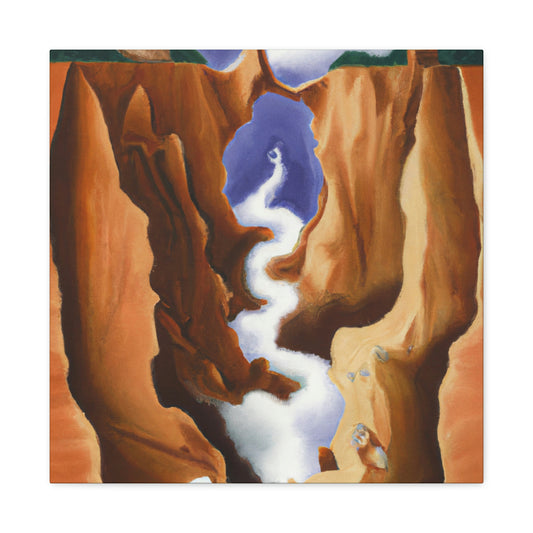 "Canyon's Surreal Dream" - Canvas