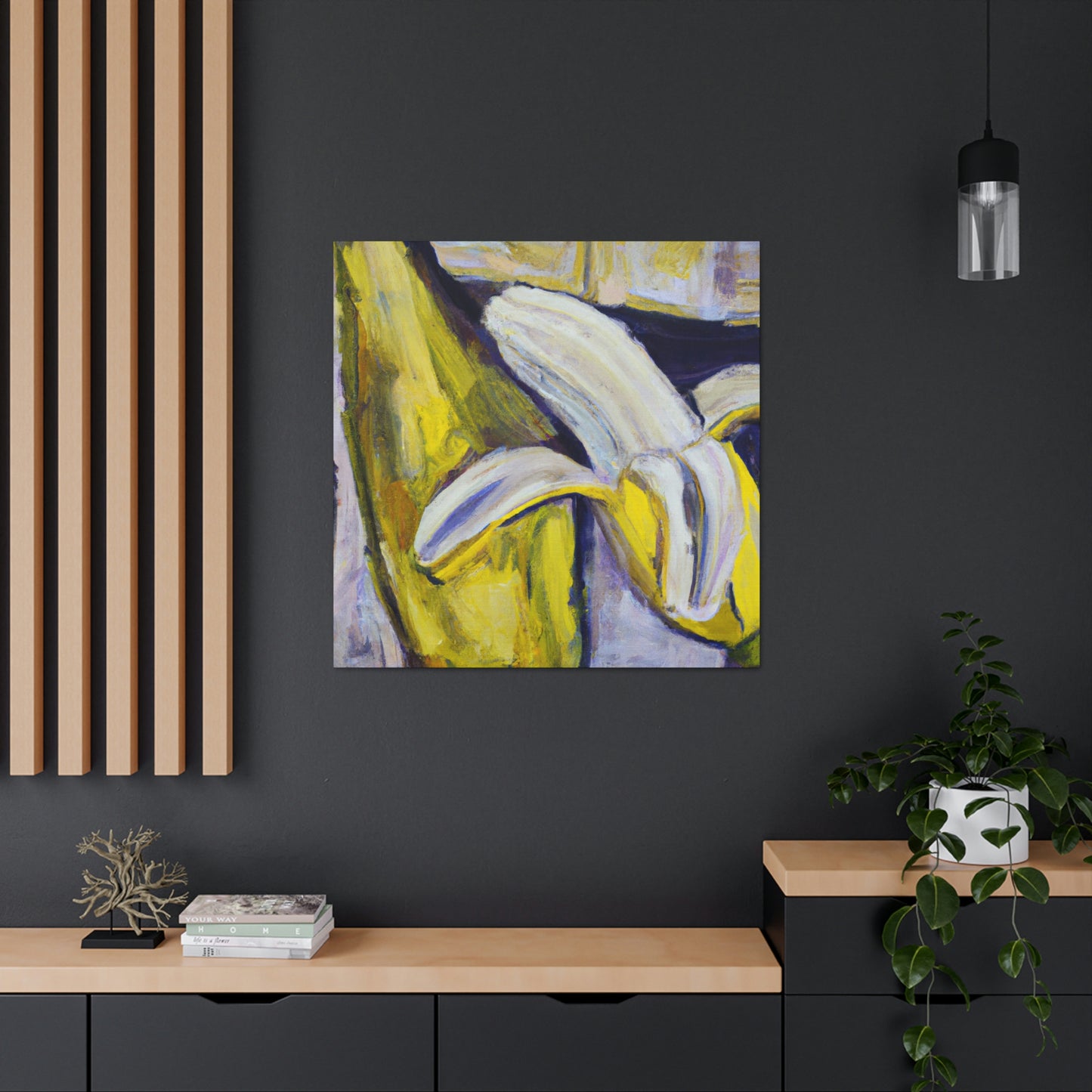 Bananas in Abstraction - Canvas