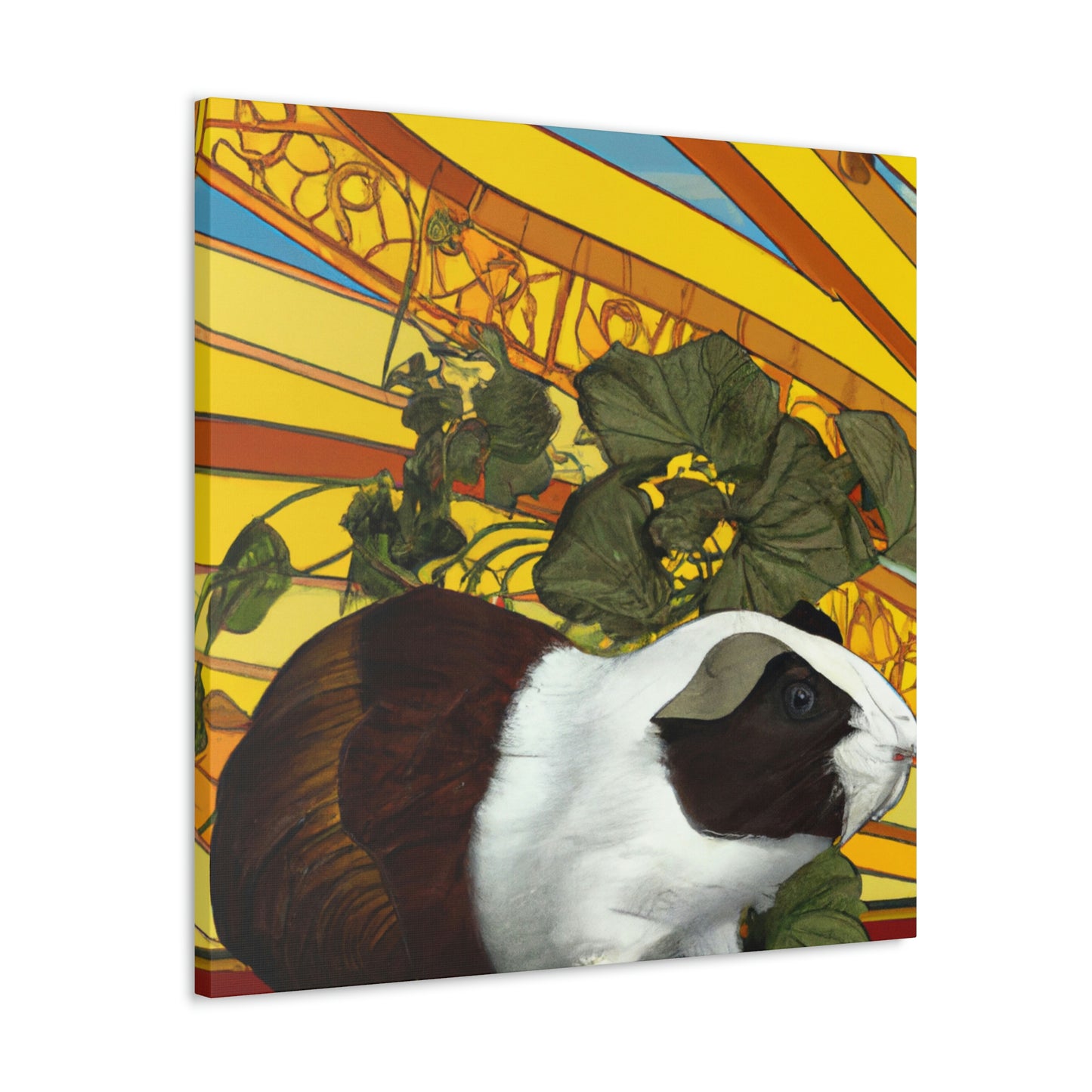 Guinea Pig Grandeur - Canvas