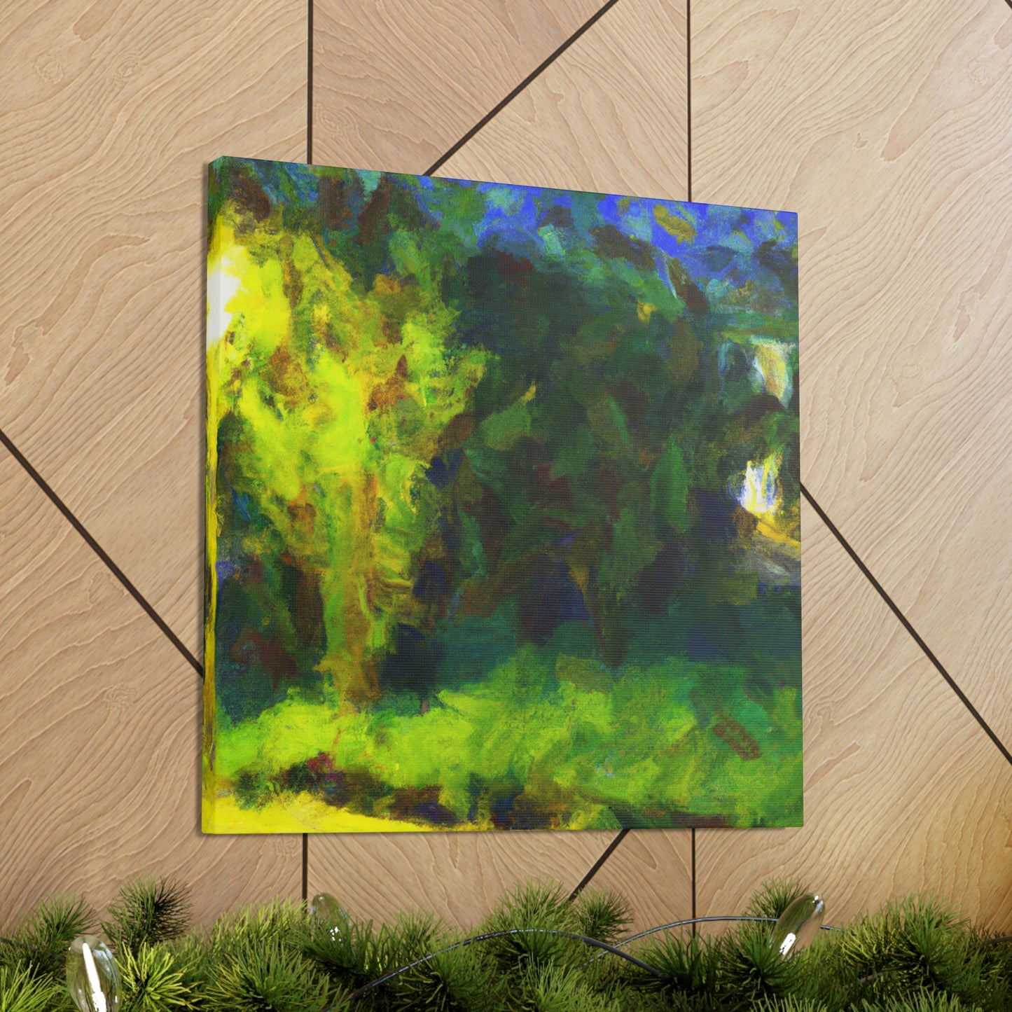 "Sunshine Through Verdure" - Canvas