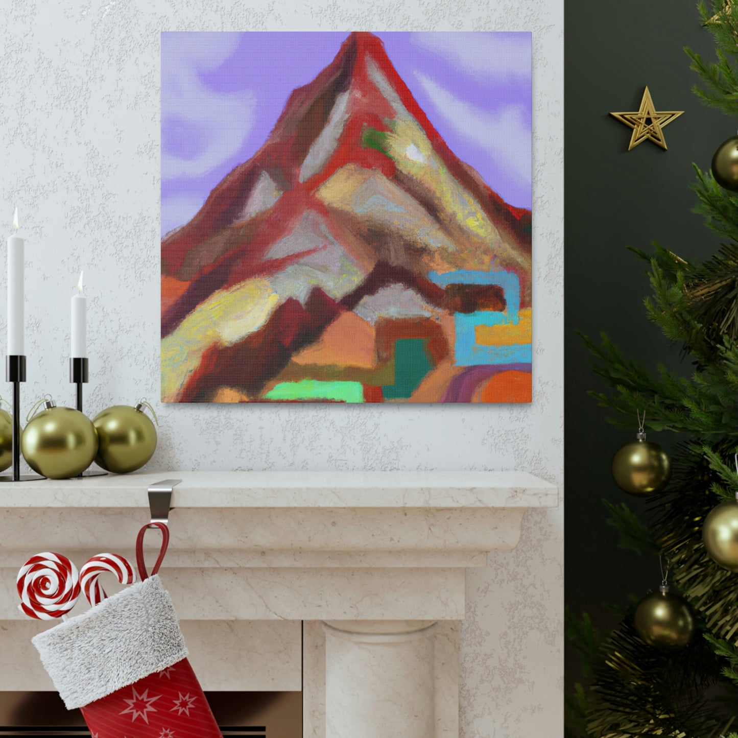 Mountain Majesty Painting - Canvas