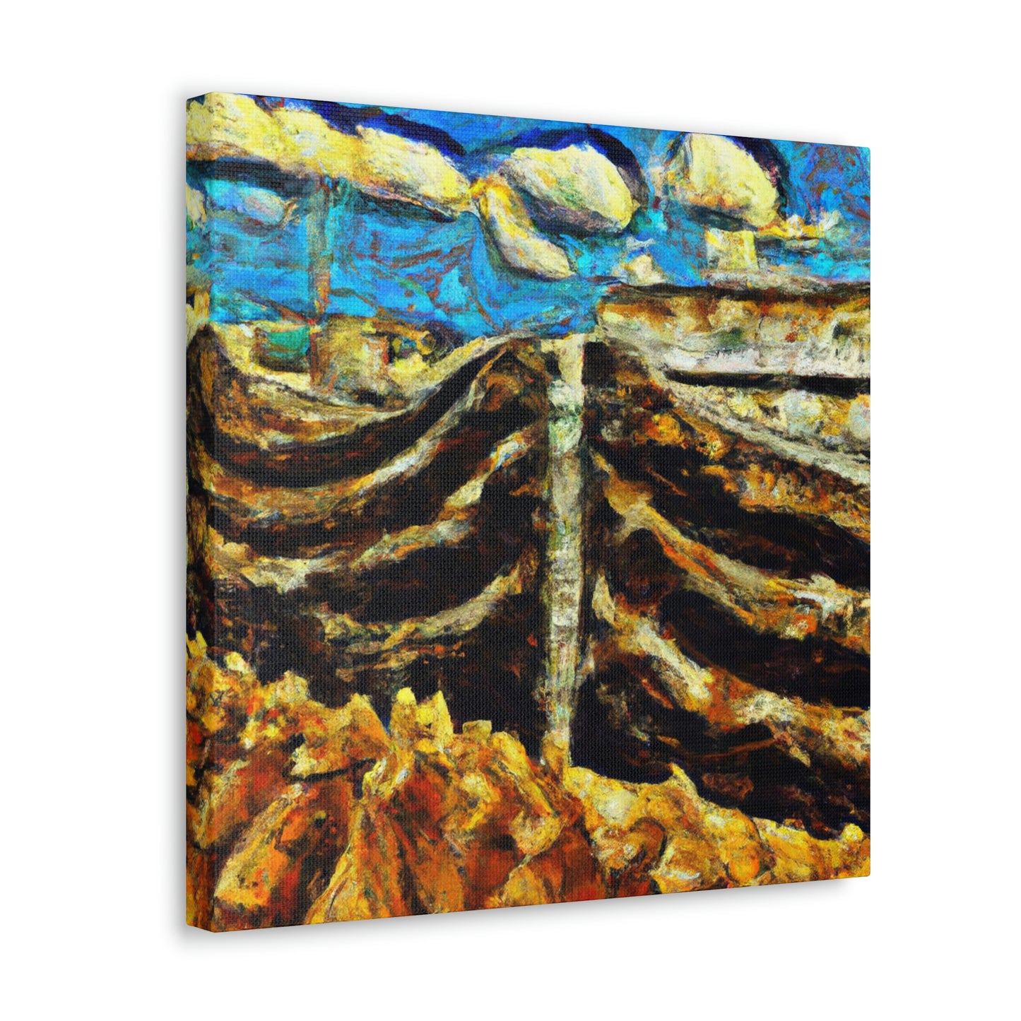 Seawall Sunset Splendor - Canvas