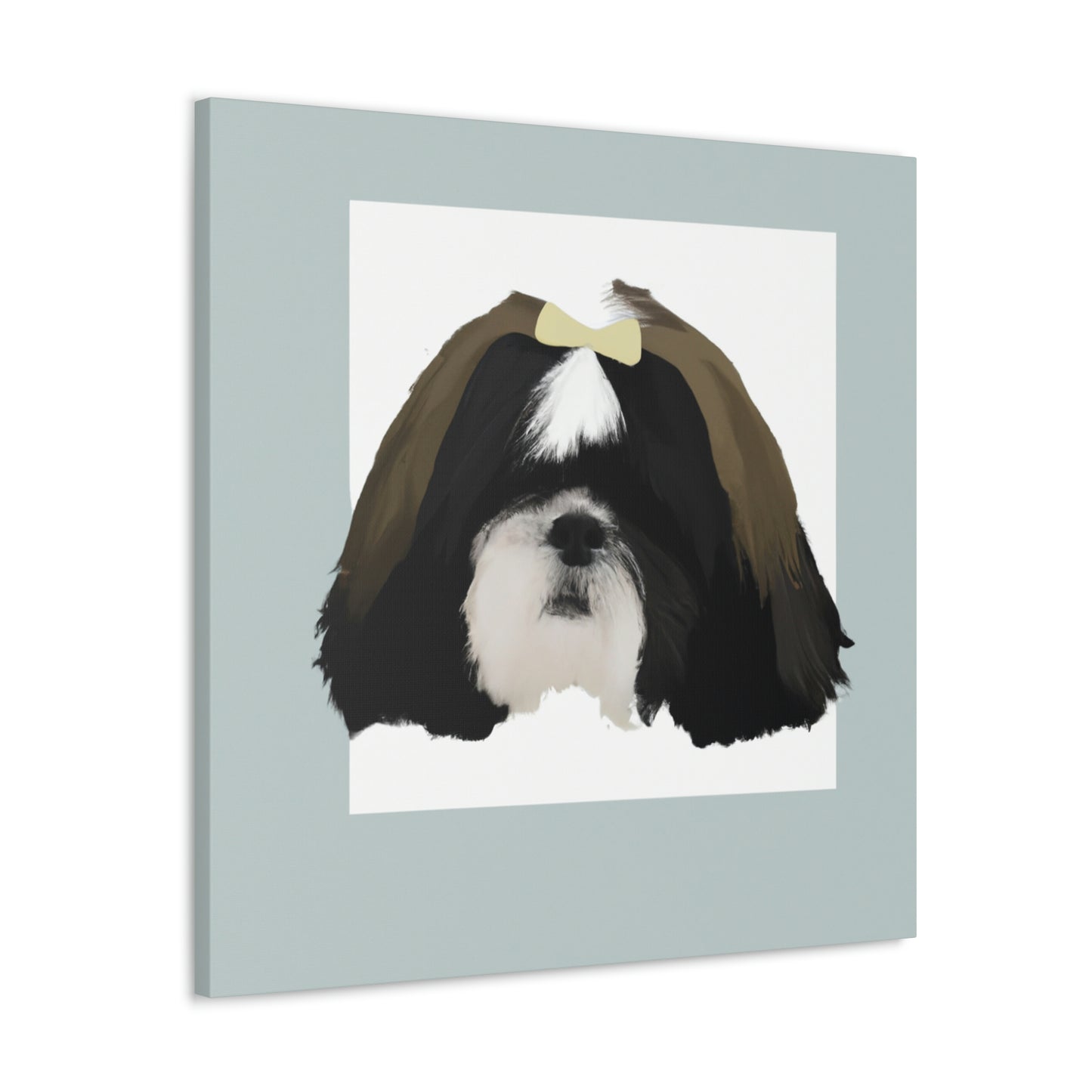 "Classic Shih Tzu Portrait" - Canvas