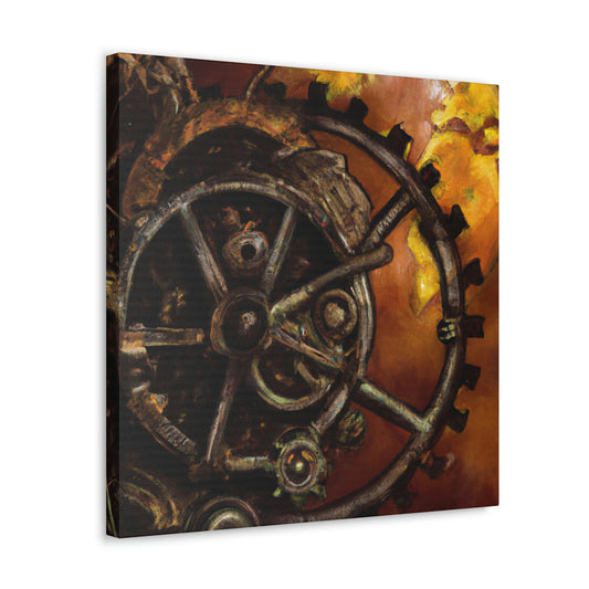 "Earth's Steampunk Legacy" - Canvas