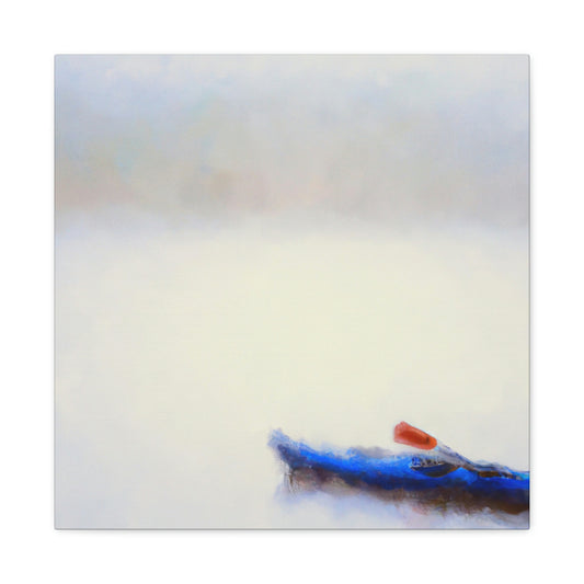 "KAYAKING in Minimalism" - Canvas