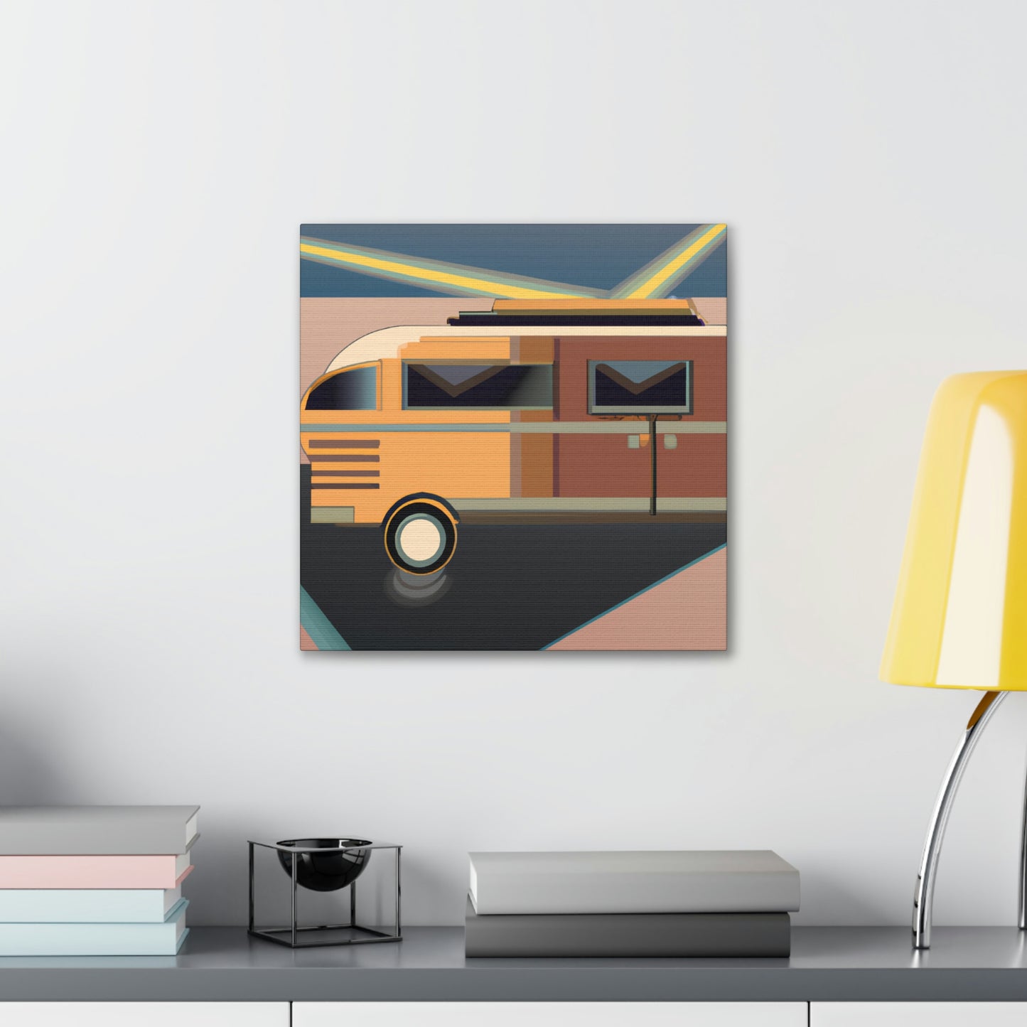 "Camper Van Jubilee" - Canvas