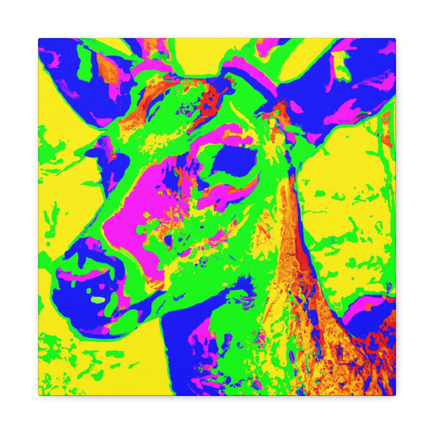 Whitetail Deer Pop Art - Canvas