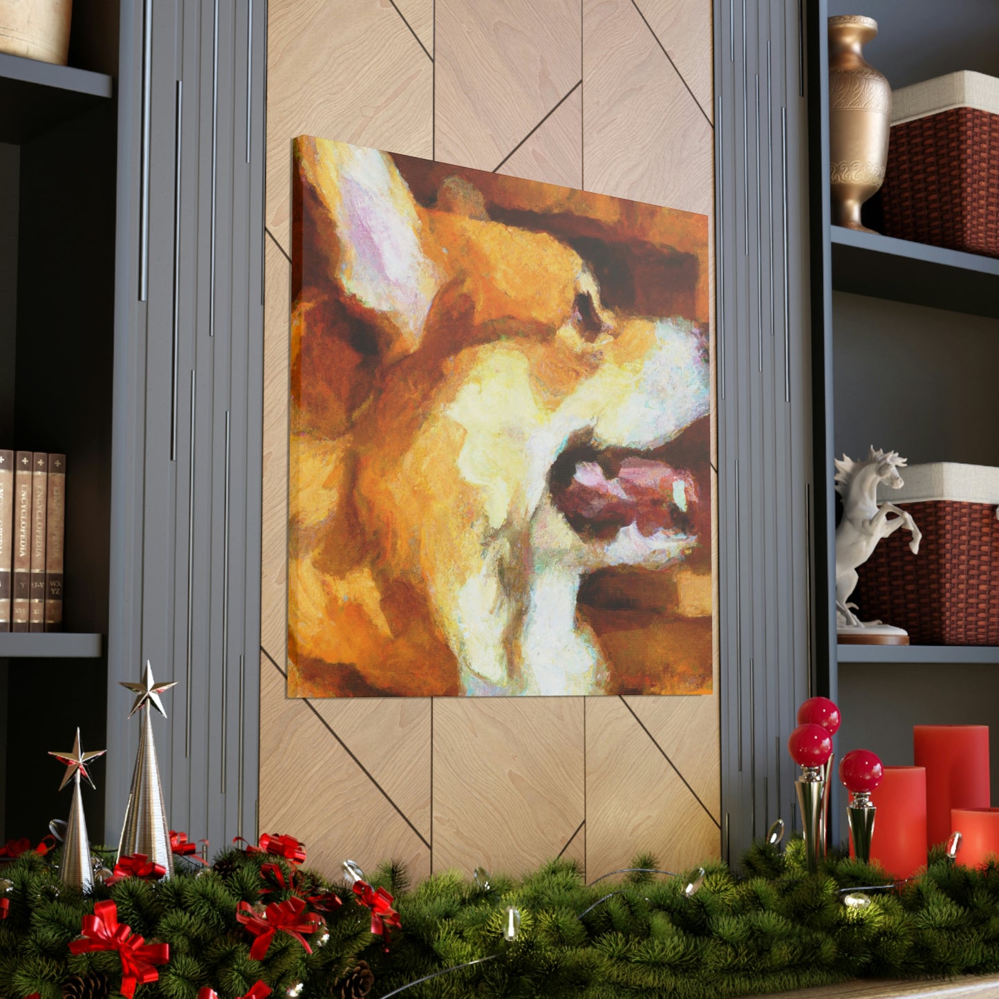 Welsh Corgi Symphony - Canvas