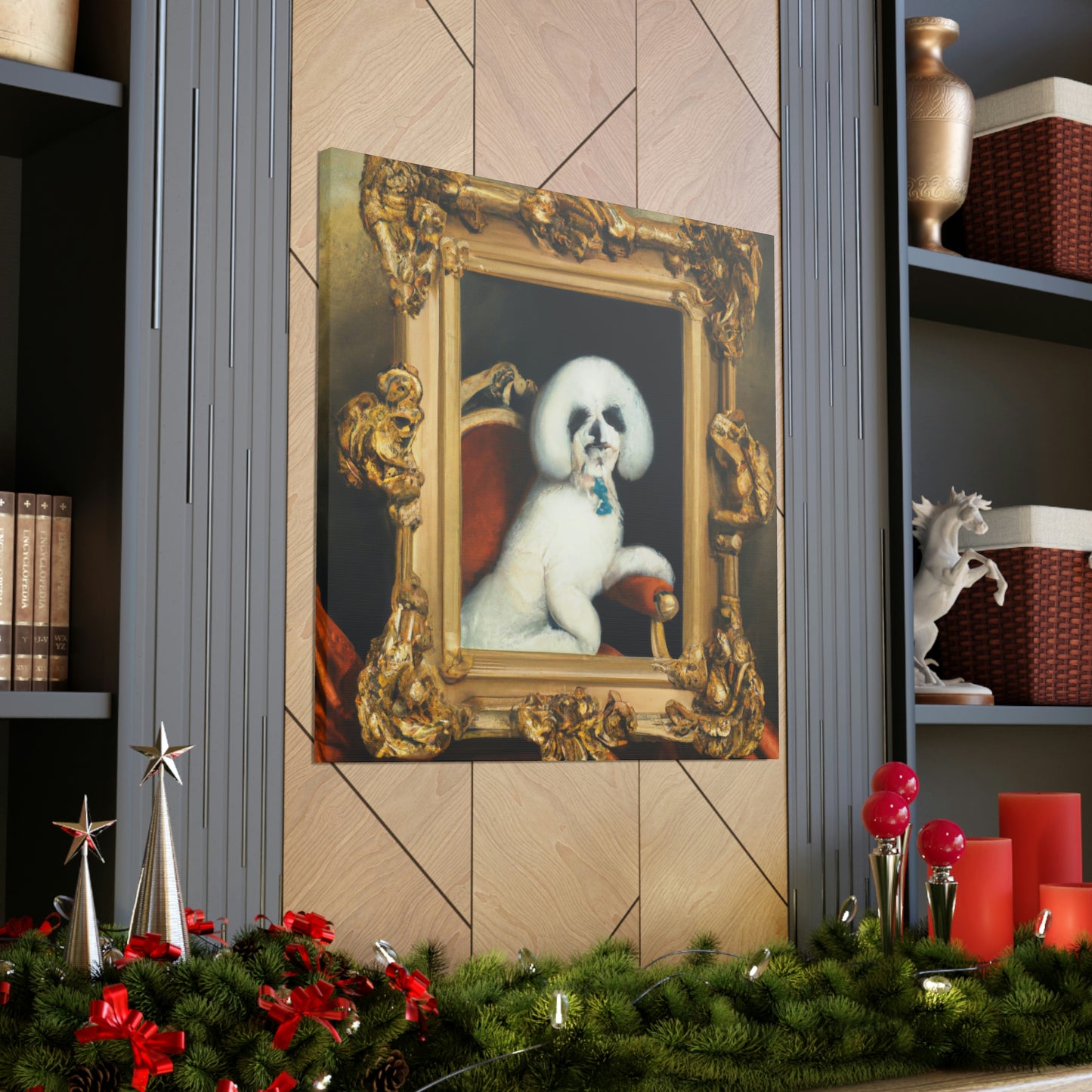 "Bichon Frise Adored" - Canvas