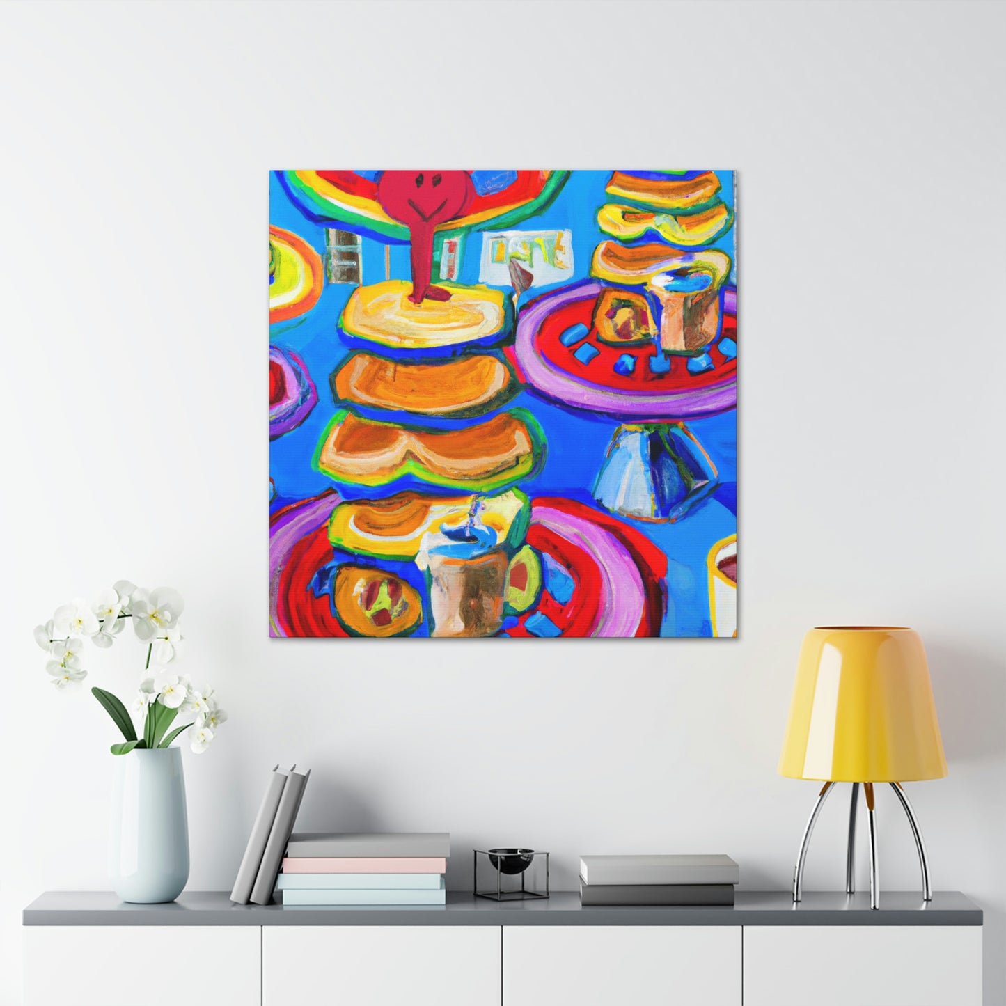 "Pancakes for Emotion" - Canvas