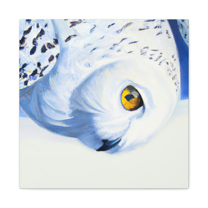 Snowy Owl Splendor - Canvas