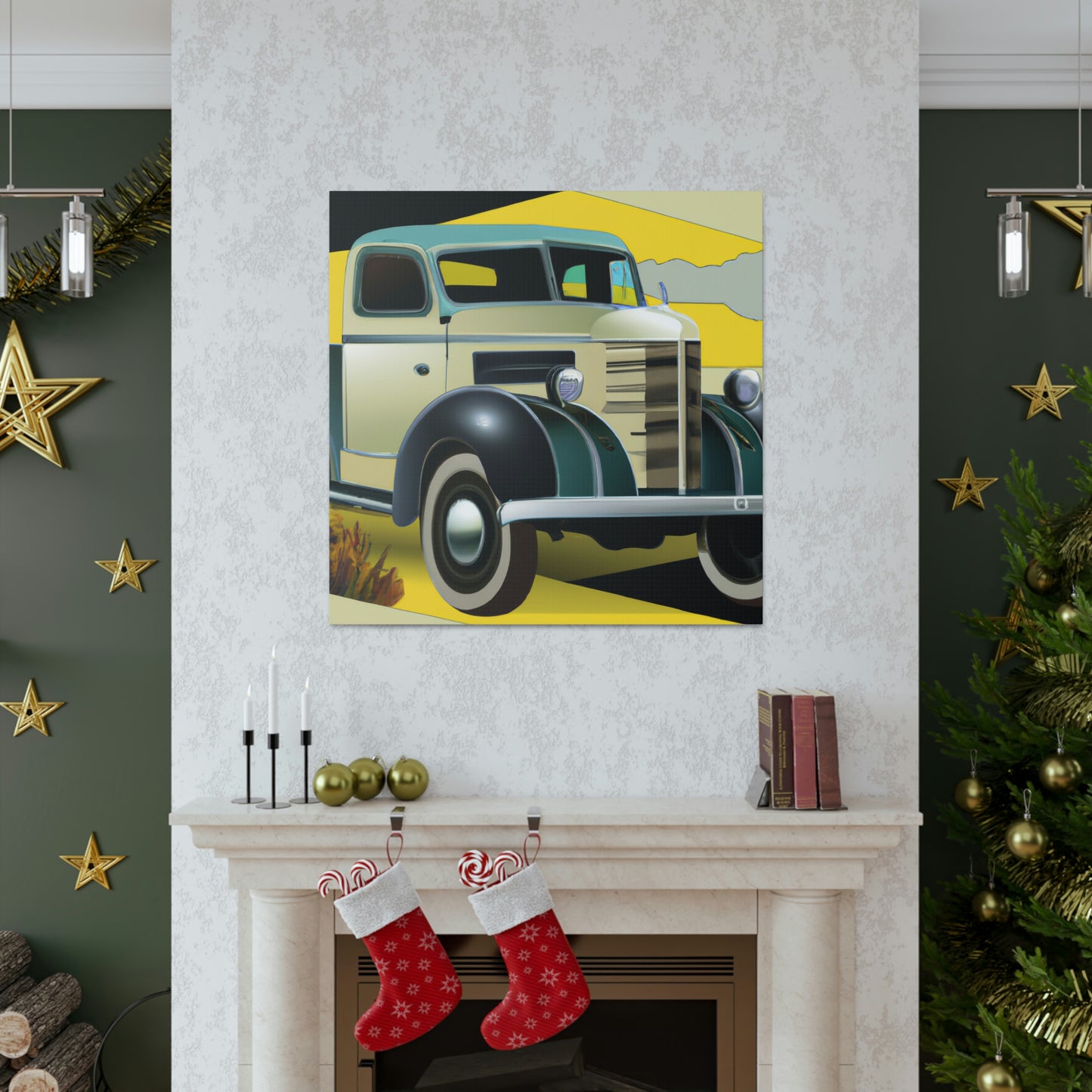 "Dusty Pickup Jubilee" - Canvas