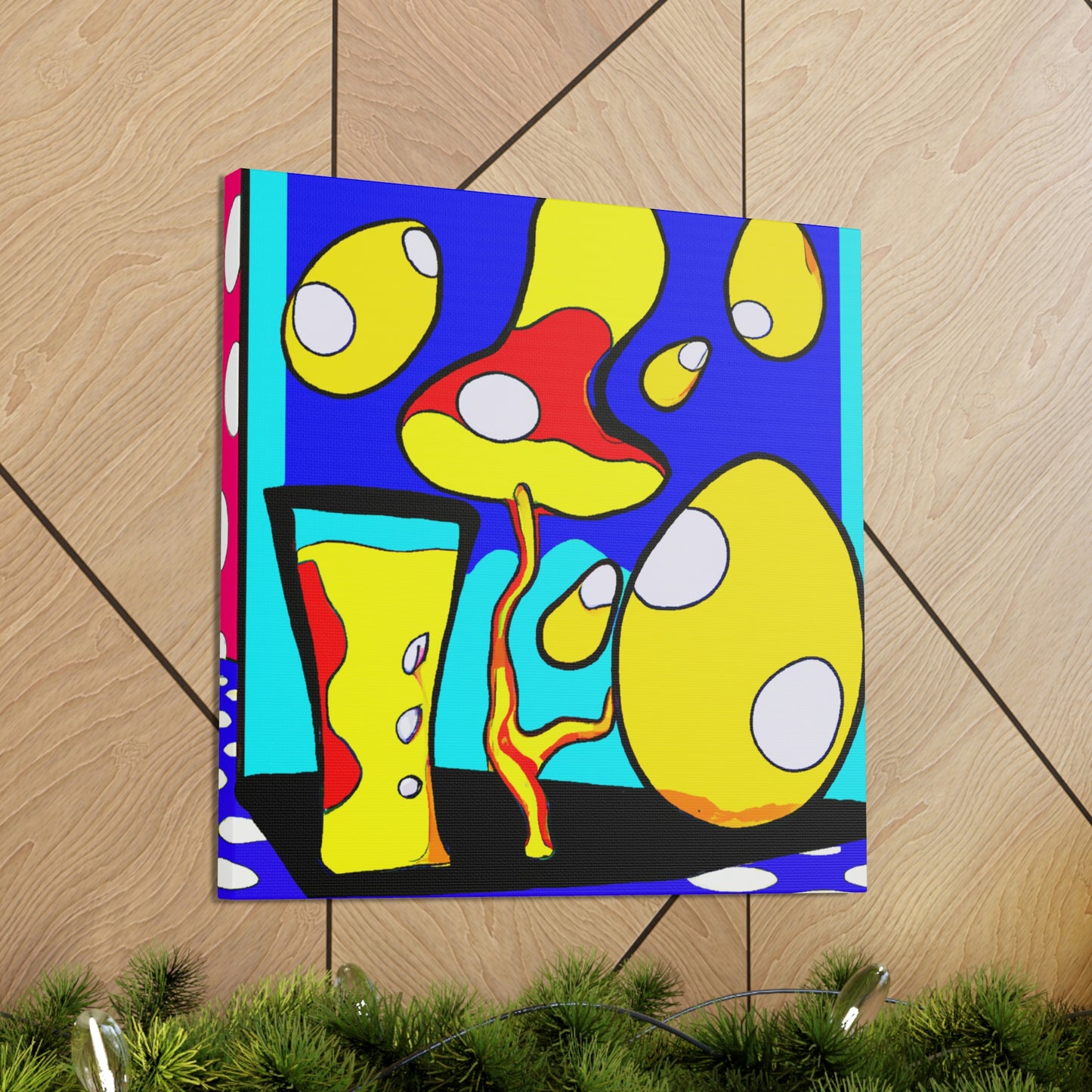 Eggs in Technicolor - Canvas