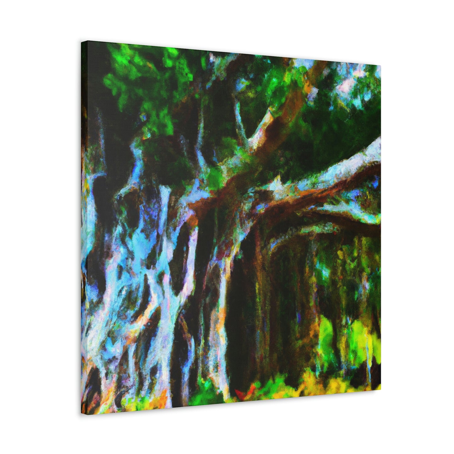 "Banyan Tree Elegance" - Canvas