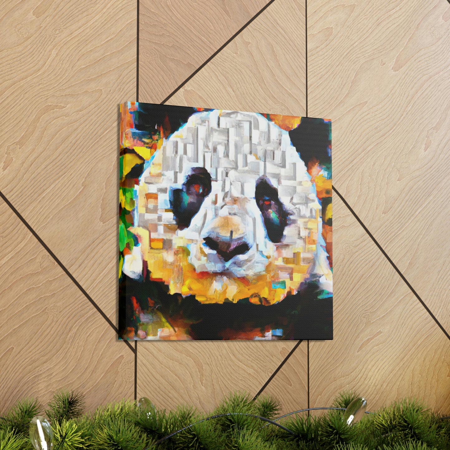 Giant Panda Wonderland - Canvas