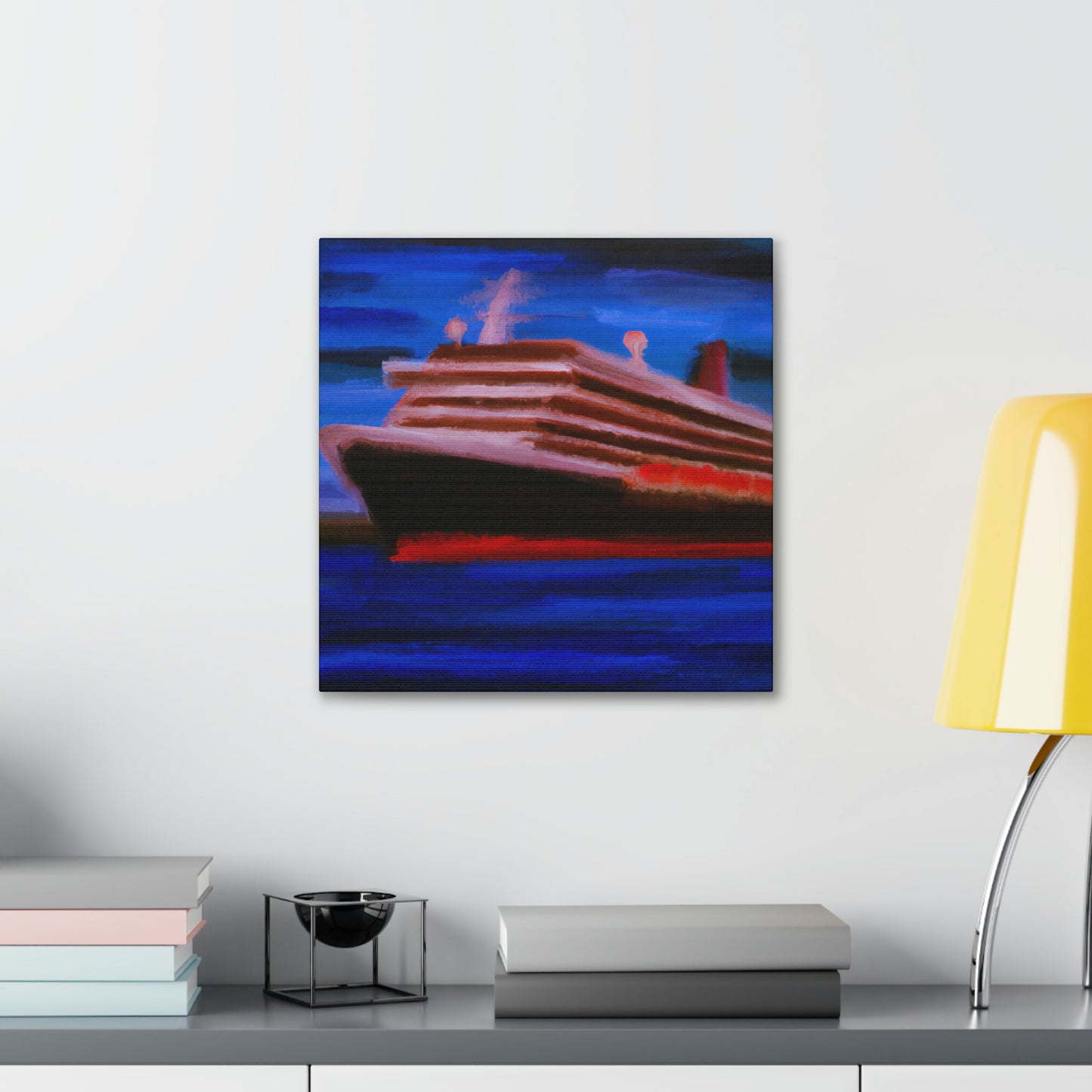 Cruise Ship Simplicity - Canvas