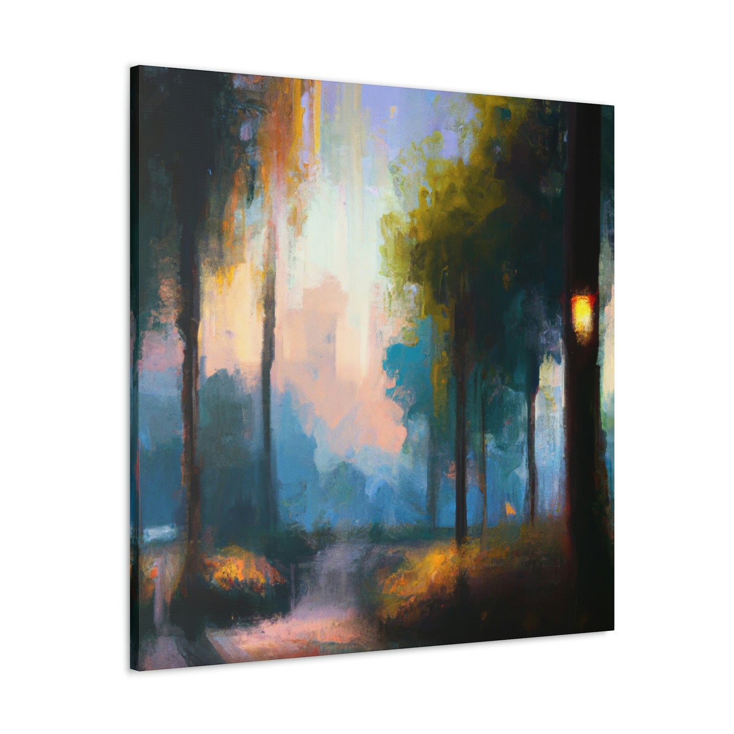 Dreamy Dusk Reflection - Canvas