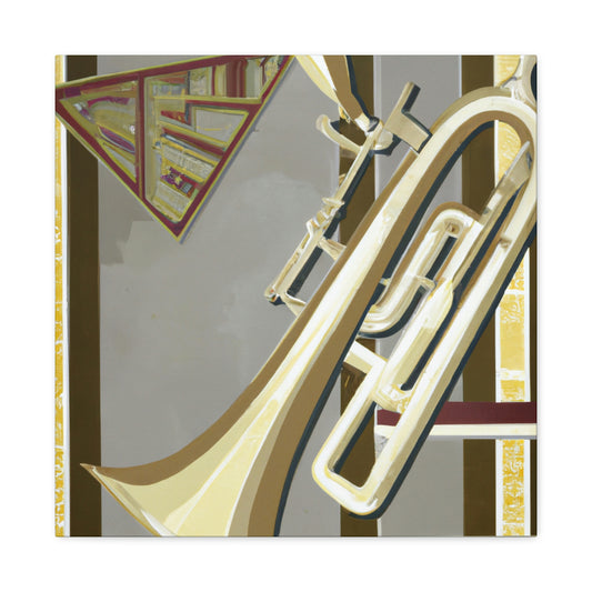 Sonic Bloom Trumpeting - Canvas