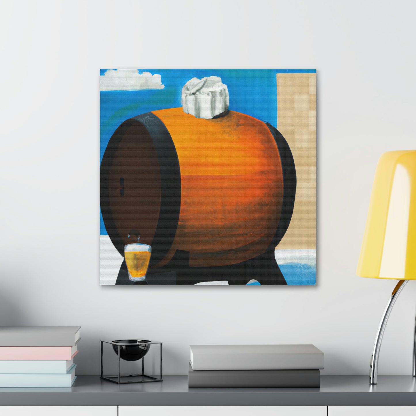 Whiskey Barrell Dreaming - Canvas