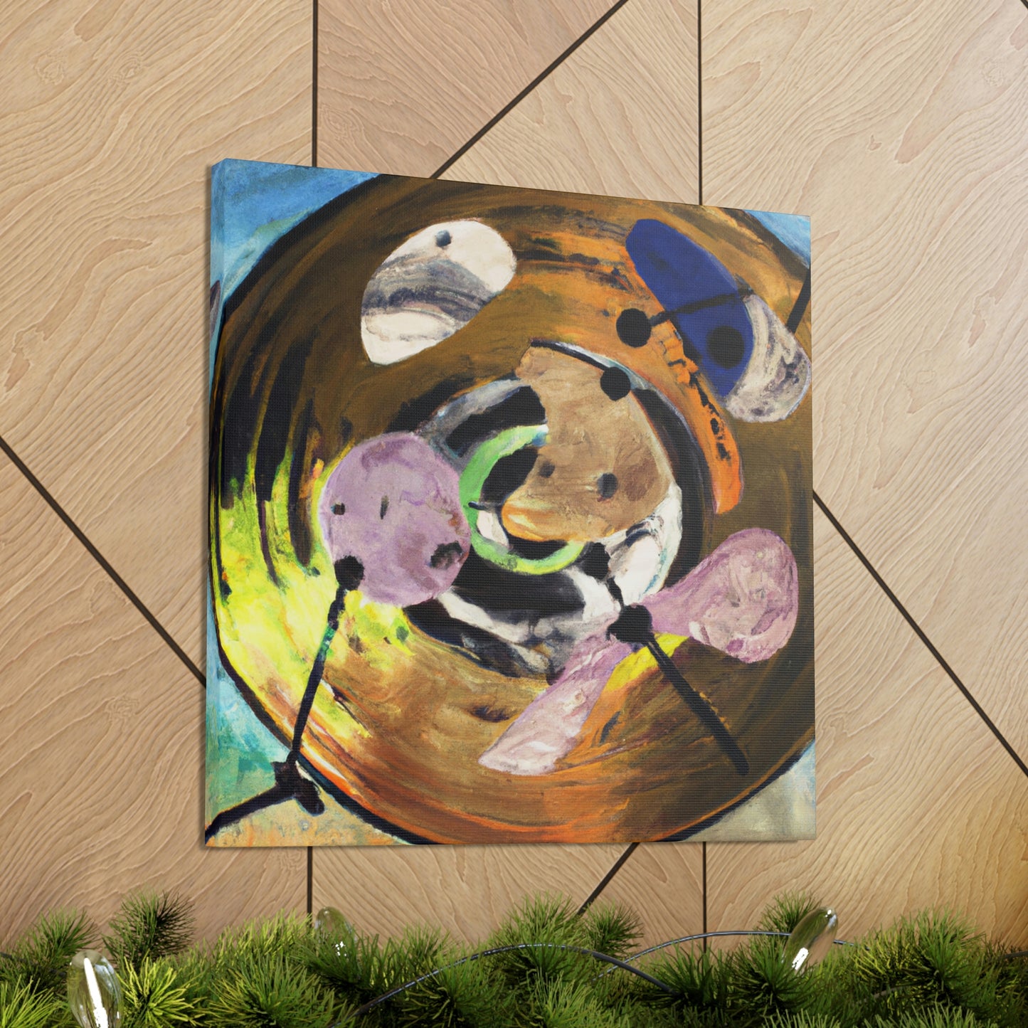 Cymbals in Harmony - Canvas