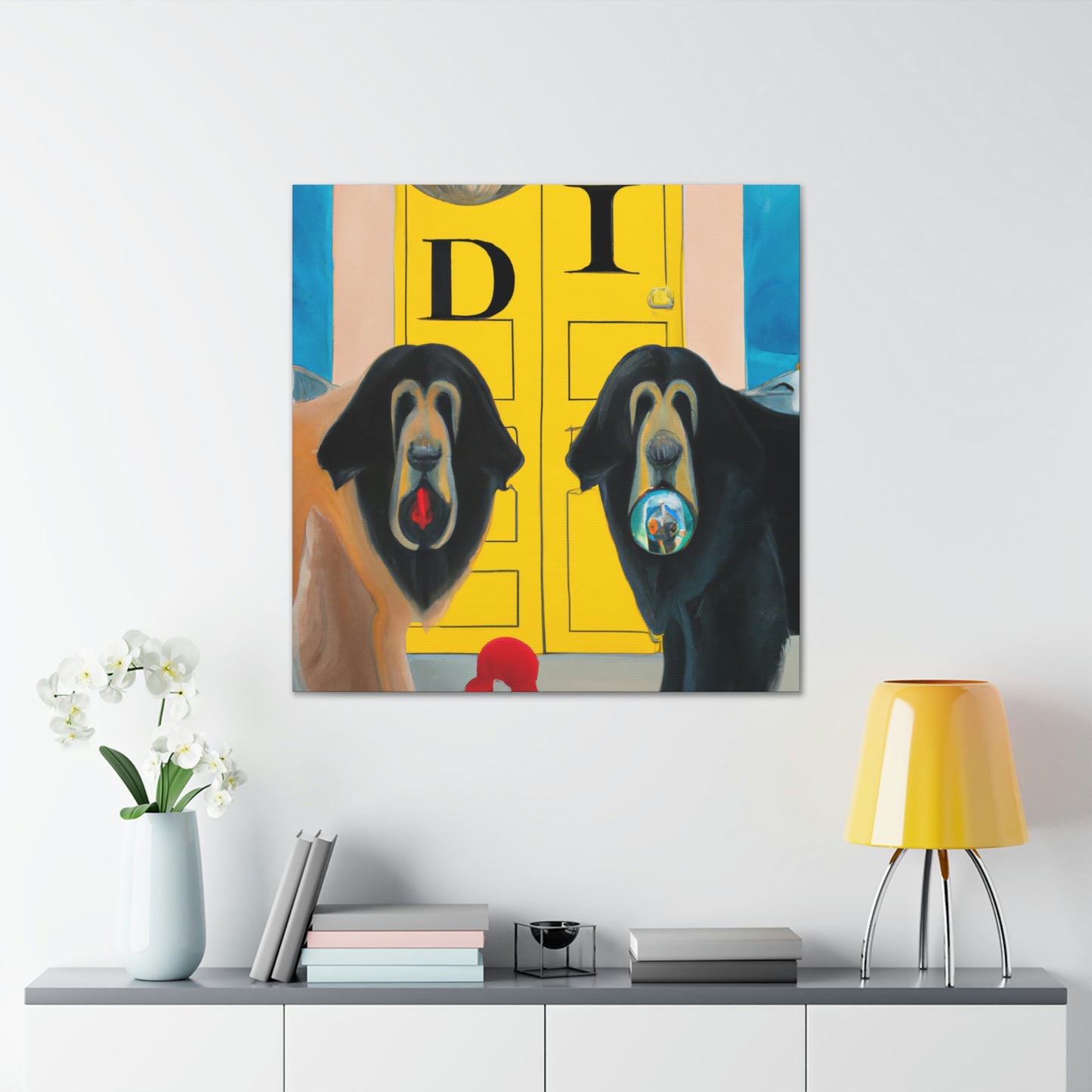 Tibetan Mastiff Opulence - Canvas